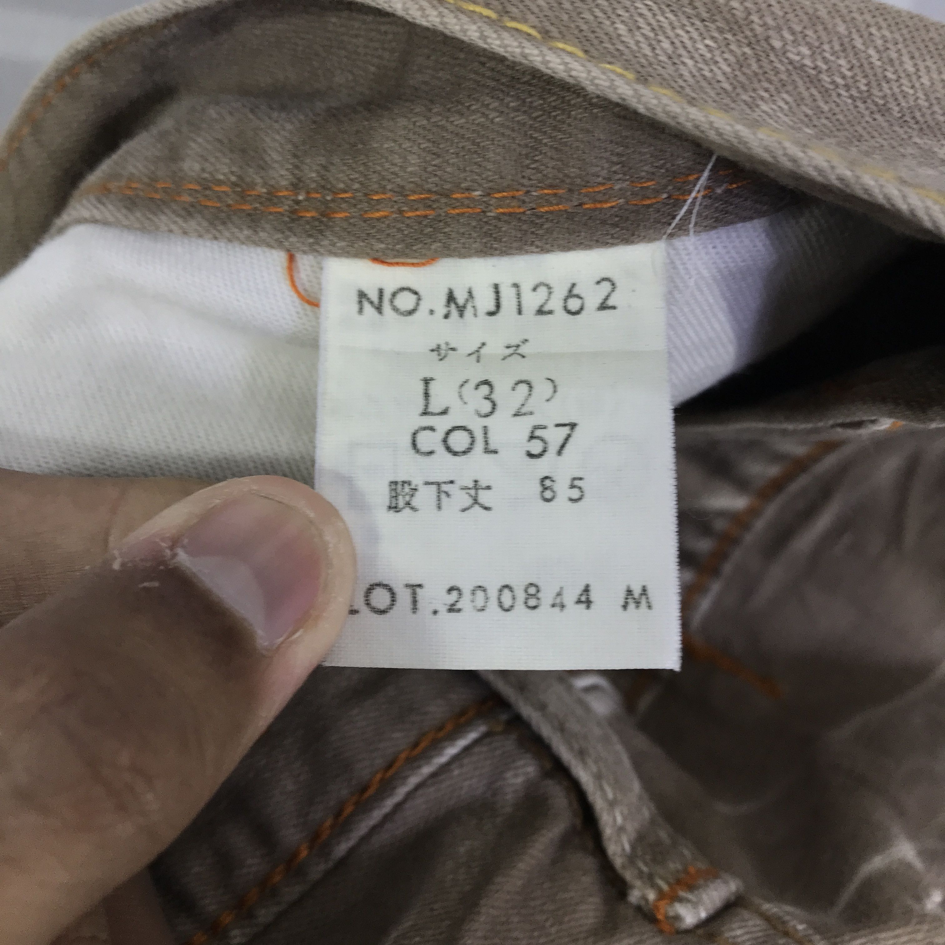 Japanese Brand Vintage Flare Blue Way khaki Jeans Bootcut denim K118B15 Size US 32 / EU 48 - 16 Thumbnail