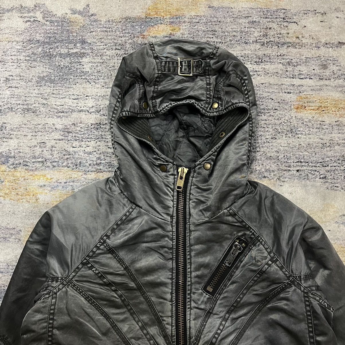 If Six Was Nine LB-03 Military bomber hooded jacket Size US M / EU 48-50 / 2 - 6 Thumbnail