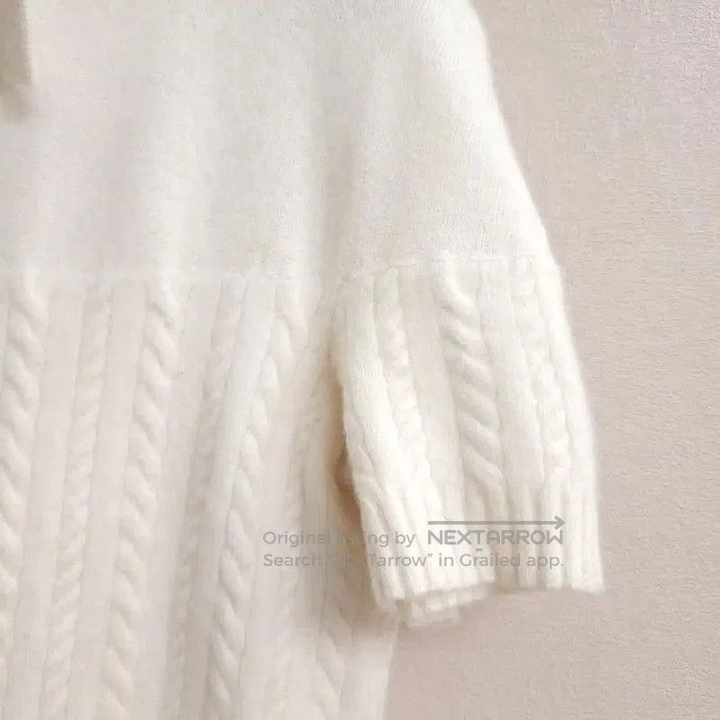 Chanel Chanel White Cashmere Short Sleeve Top . Size S / US 4 / IT 40 - 7 Thumbnail