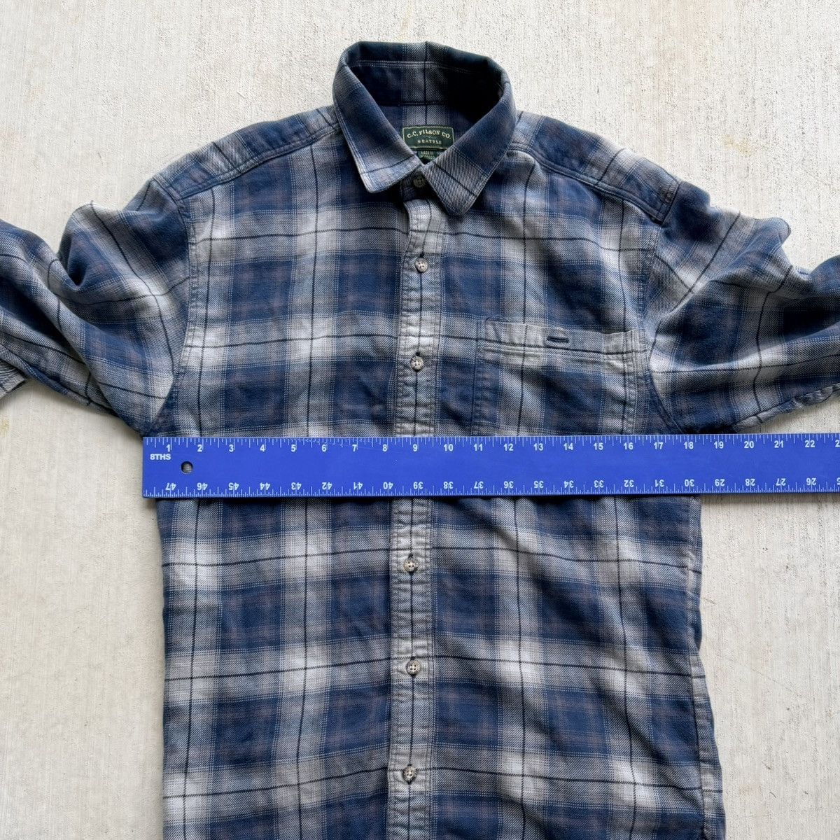 Filson CC Filson Plaid Flannel Shirt Men Size Small Button Up Size US S / EU 44-46 / 1 - 7 Thumbnail