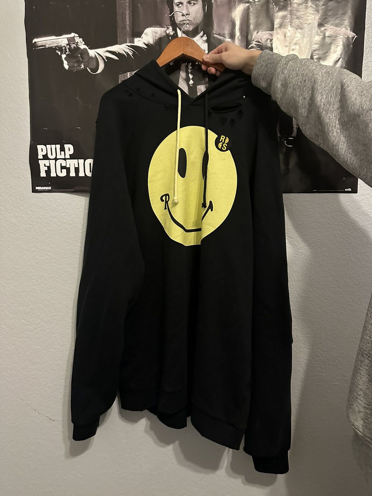Raf Simons Raf smiley hoodie Size US XXL / EU 58 / 5 - 1 Thumbnail