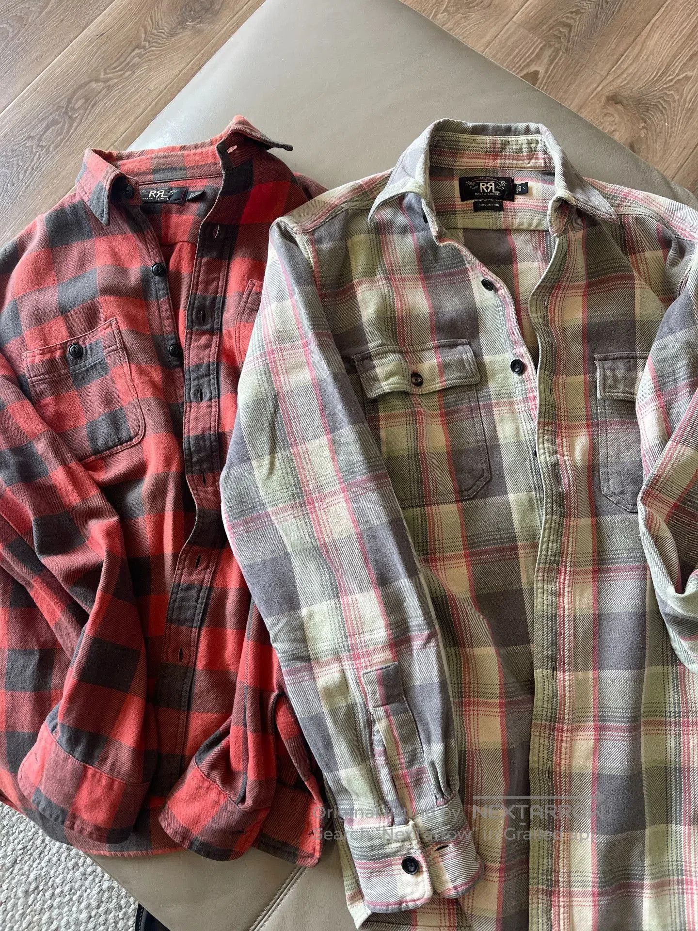 RRL Ralph Lauren RRL Double RL Western Stripe Shirt. Size US S / EU 44-46 / 1 - 2 Thumbnail