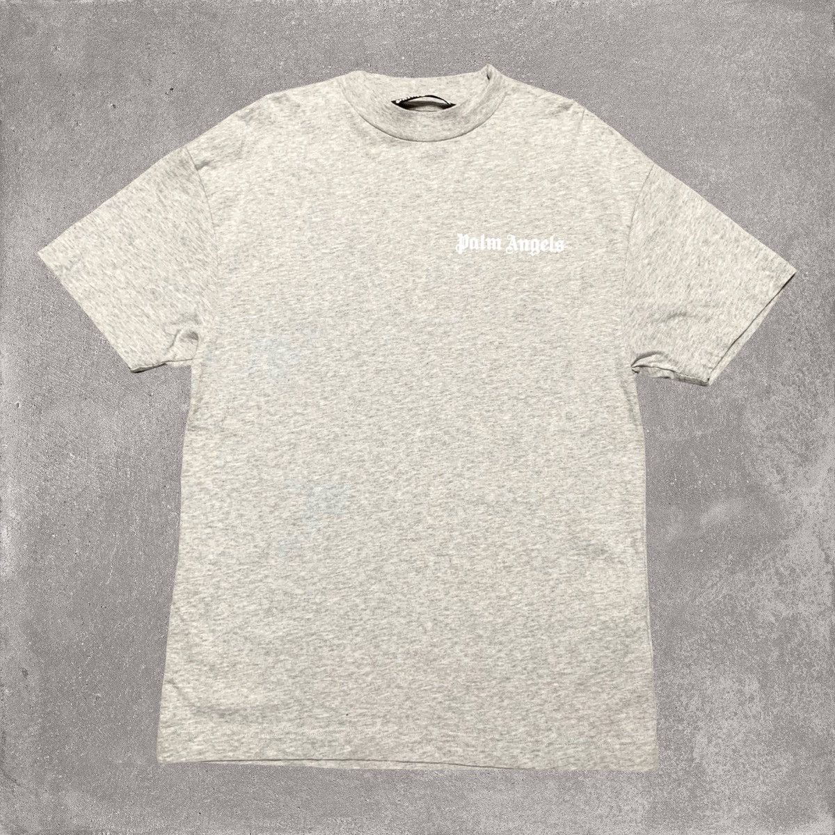 Palm Angels Palm Angels Small Logo Classic Grey Tee Size US S / EU 44-46 / 1 - 1 Thumbnail