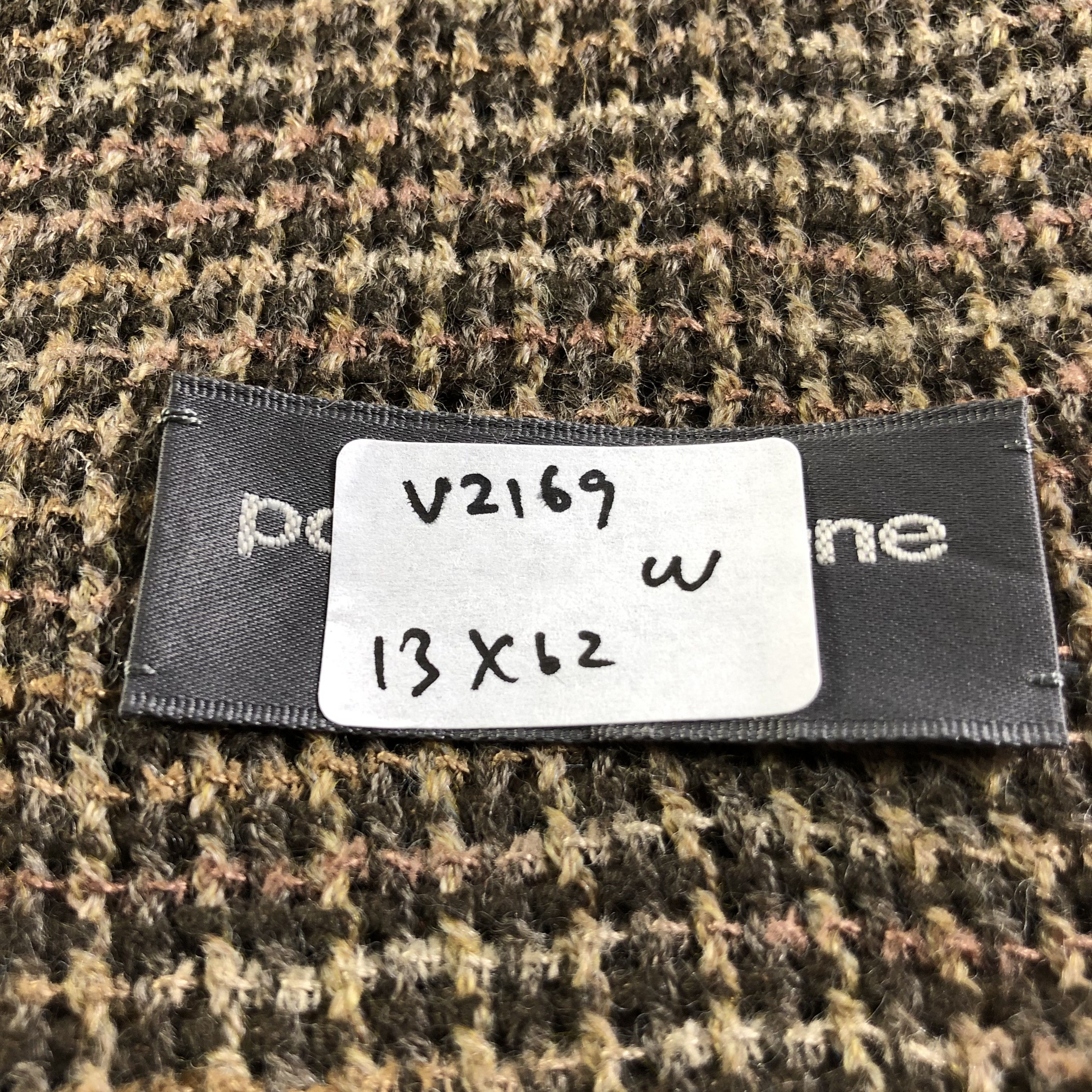 Vintage Paco Rabanne Wool Scarf Muffler Neckwear V2169 Size ONE SIZE - 8 Thumbnail