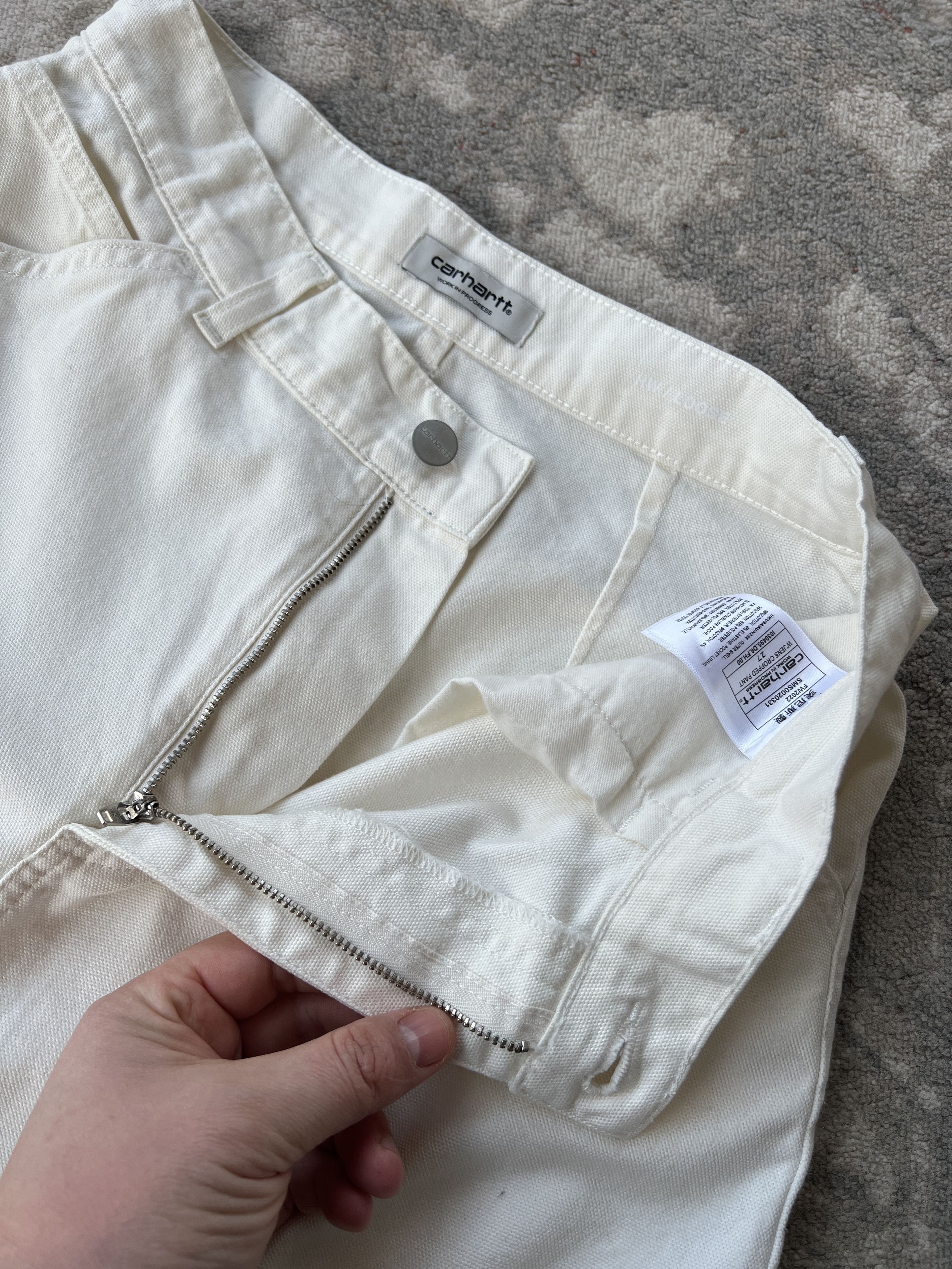 Carhartt Carhartt W'jens Cropped Pant Size 27" / US 4 / IT 40 - 7 Thumbnail