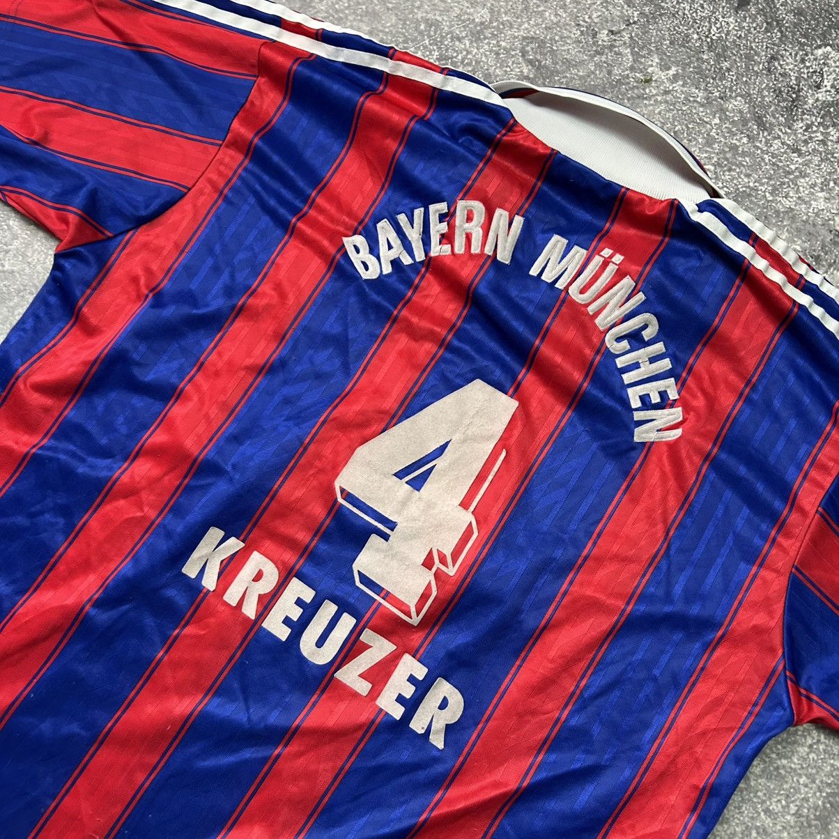 Adidas Vintage Adidas Bayern Munchen 1995 opel kreuzer player jerse Size US XL / EU 56 / 4 - 14 Thumbnail