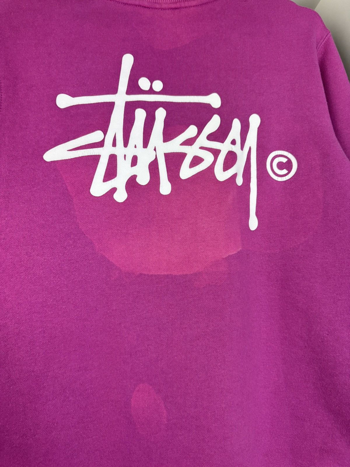 Stussy Stussy Basic Logo Crewneck Sweatshirt Graphic Pullover Size US S / EU 44-46 / 1 - 6 Thumbnail