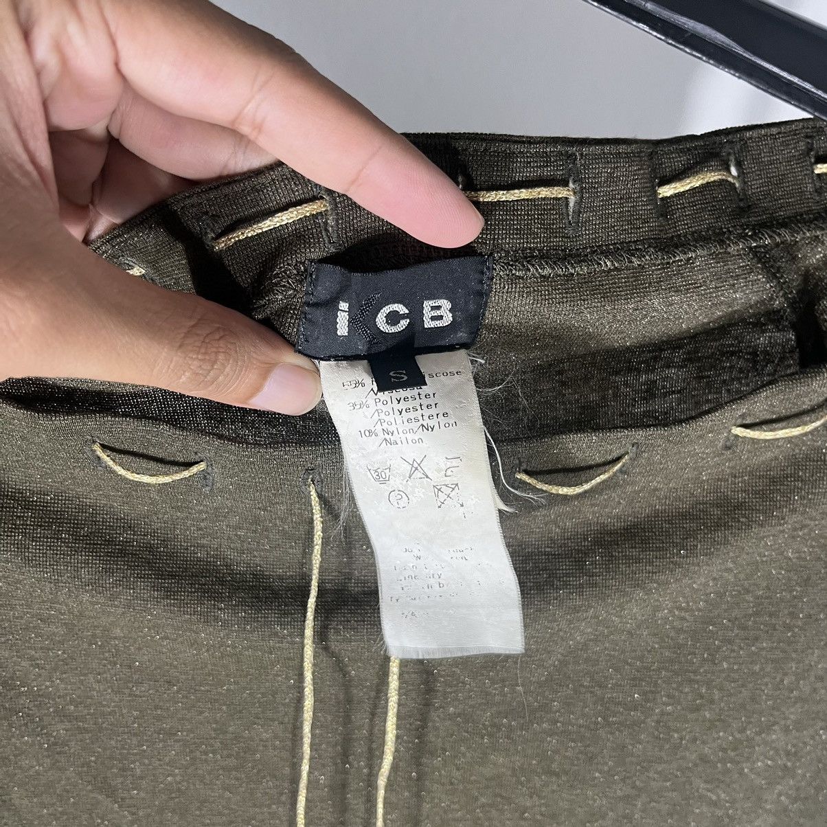 Japanese Brand × Vintage I C B y2k crops Size S / US 4 / IT 40 - 3 Thumbnail