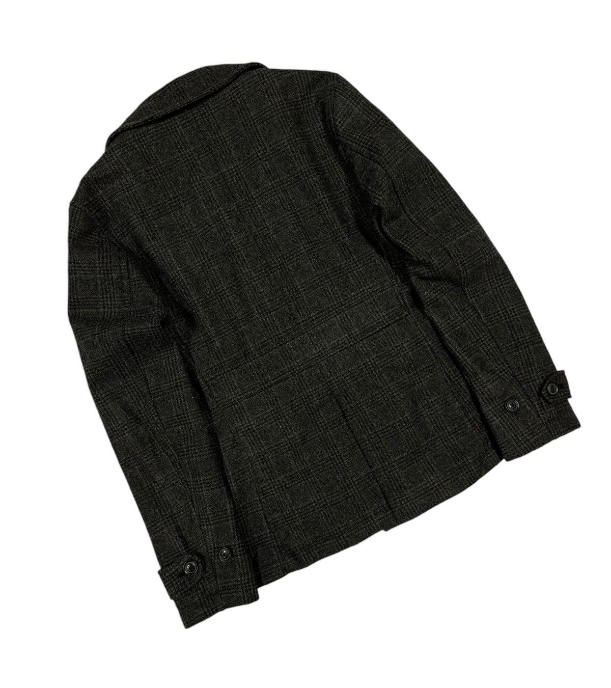 Katharine Hamnett London Vtg🔥Katharine Hamnett London Tartan Military Peacoat Size US M / EU 48-50 / 2 - 16 Thumbnail