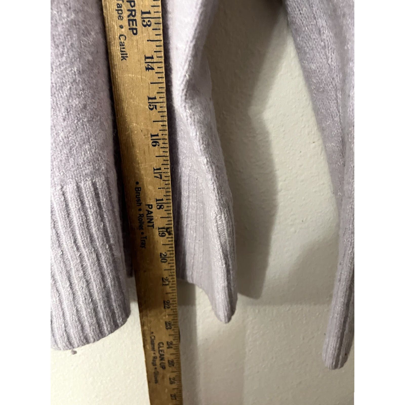 Banana Republic Banana Republic Sweater Women M Purple Wool Blend Long Sleeve Crew Neck Knit Pullover Casual Formal Size M / US 6-8 / IT 42-44 - 4 Thumbnail