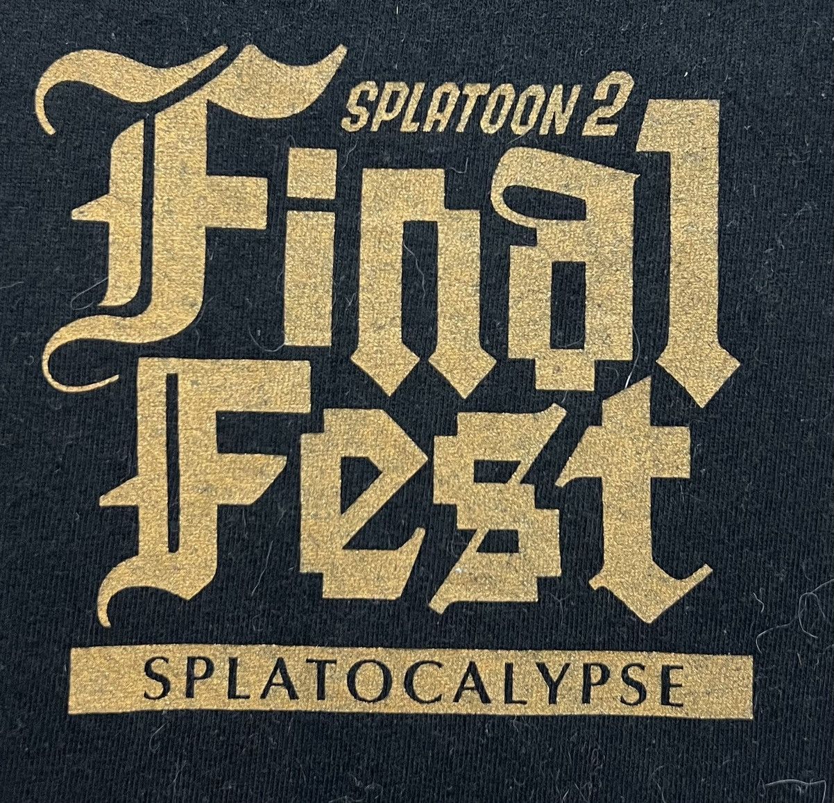 Japanese Brand × Nintendo × Vintage 🔥grailsale🔥 NINTENDO SPLATOON 2 FINAL FEST SPLATOCALYPSE Size US L / EU 52-54 / 3 - 4 Thumbnail
