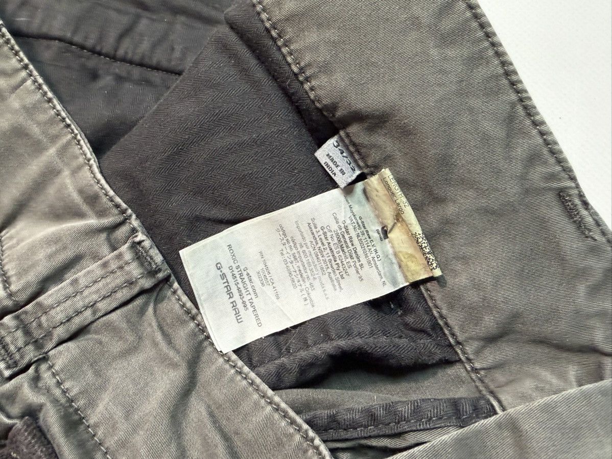 G-Star G Star raw Roxic Straight tapered cargo pants Size US 34 / EU 50 - 9 Thumbnail