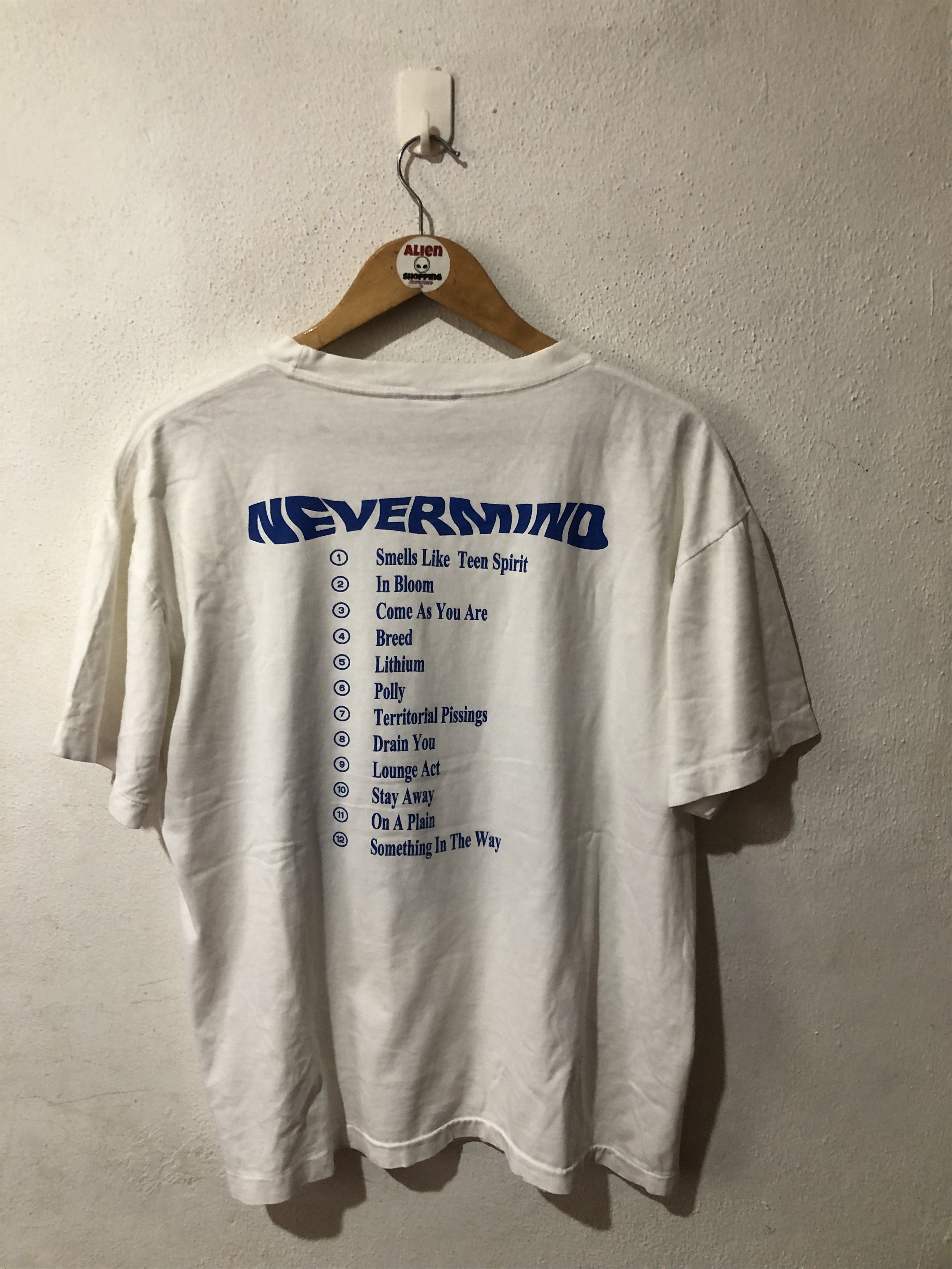 Band Tees Vintage Nirvana Album Nevermind Size US L / EU 52-54 / 3 - 2 Thumbnail