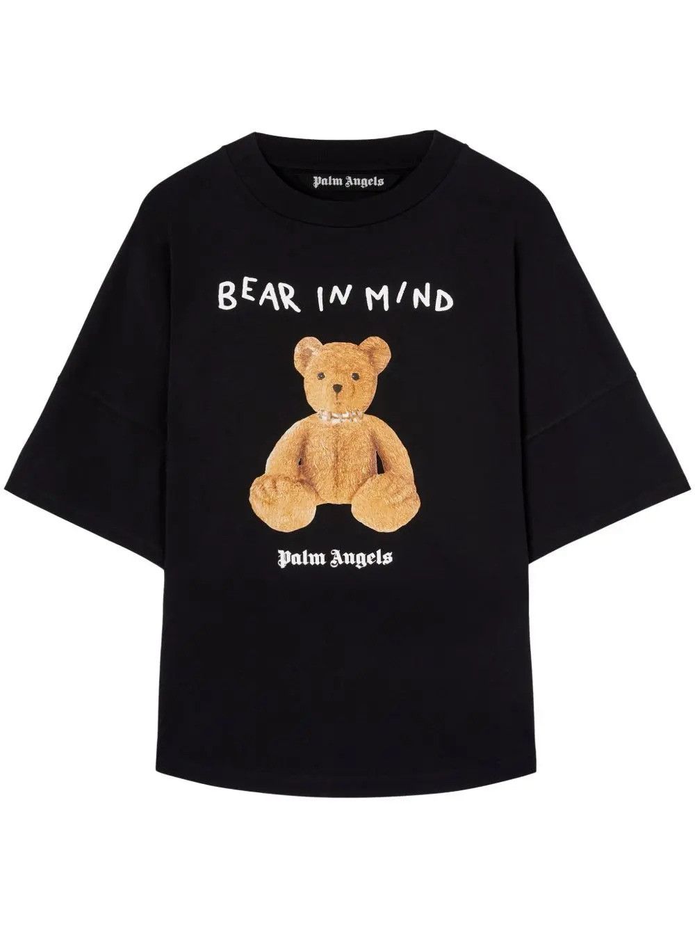 Palm Angels CC000021 Bear In Mind T-Shirt in Black Size US XXL / EU 58 / 5 - 1 Thumbnail