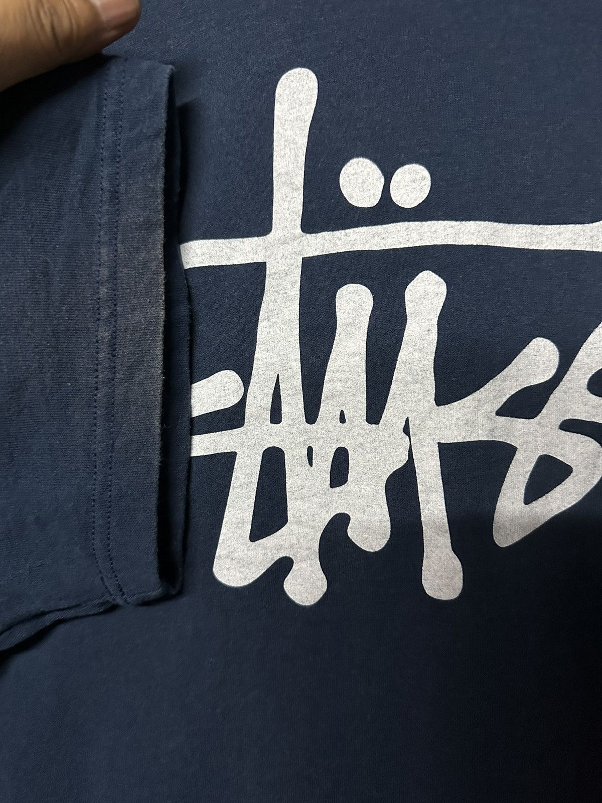 Stussy × Vintage Vintage Stussy Streetwear Sun Faded Tee Size US XL / EU 56 / 4 - 4 Thumbnail