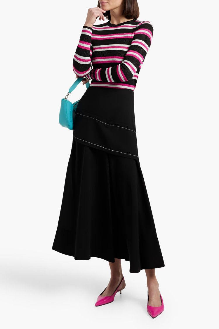 Valentino o1y0326 Crewneck Sweater in Multicolor Size XS / US 0-2 / IT 36-38 - 2 Thumbnail