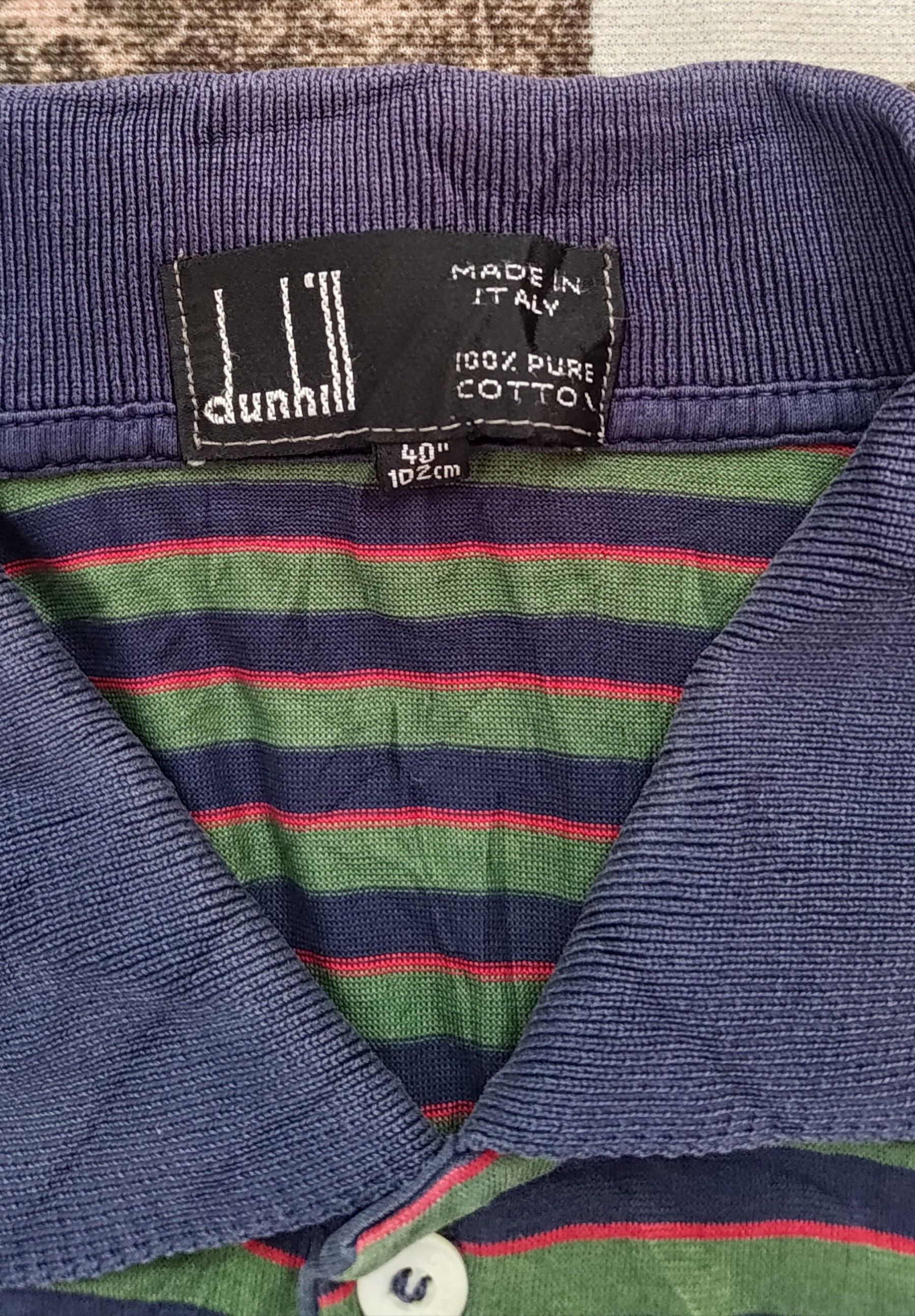 Alfred Dunhill Vintage Long Sleeve Alfred Dunhill Shirt Size US M / EU 48-50 / 2 - 3 Thumbnail