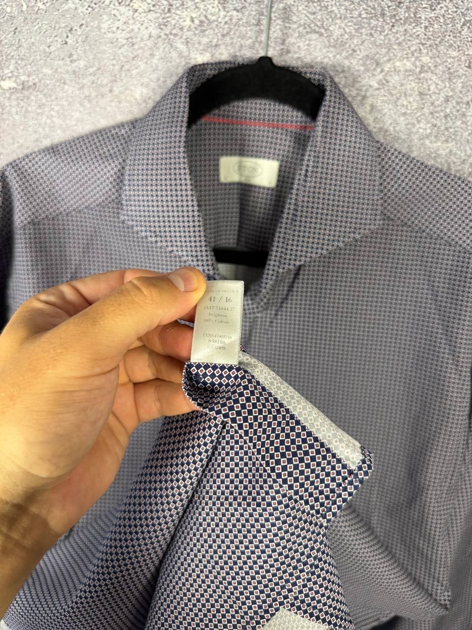 Eton ETON PRINTED SHIRT BUTTON UP MEN'S Size US L / EU 52-54 / 3 - 8 Thumbnail