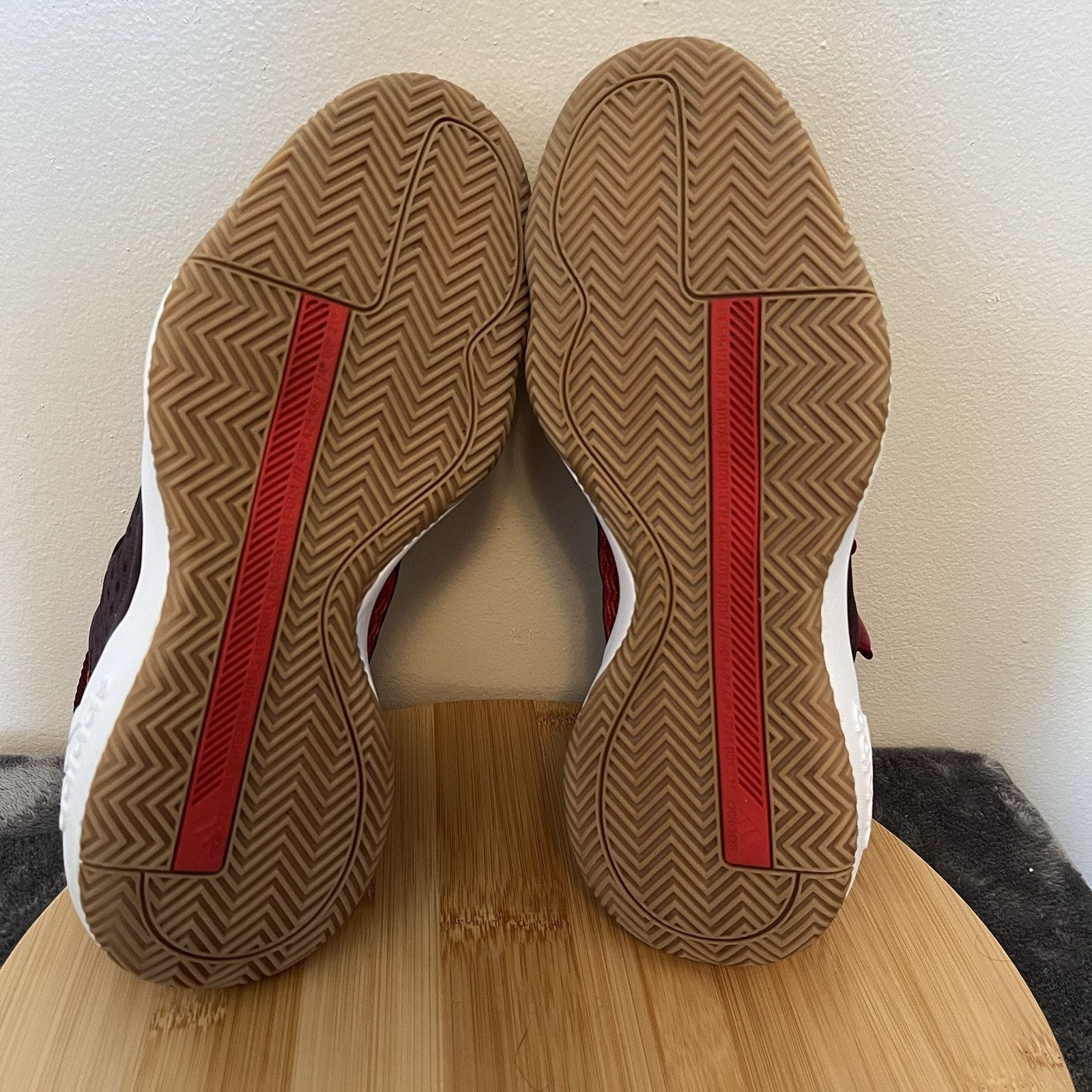 Adidas Adidas Pro Vision Collegiate Burgundy Mens Size 9 Sneakers Size US 8.5 / EU 41-42 - 8 Thumbnail
