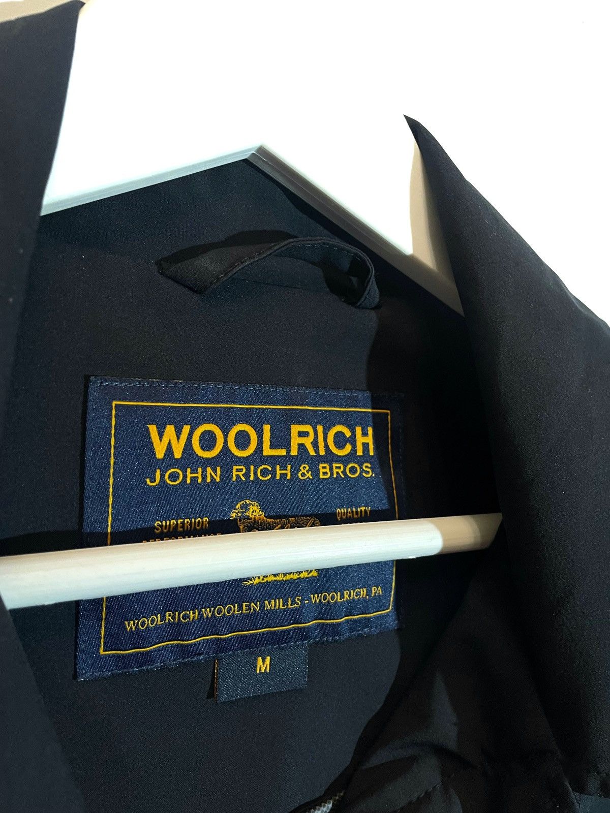 Goretex × Woolrich Woolen Mills Woolrich Blue Women Nylon Waterproof Coat Pertex Quantum M Size M / US 6-8 / IT 42-44 - 6 Thumbnail