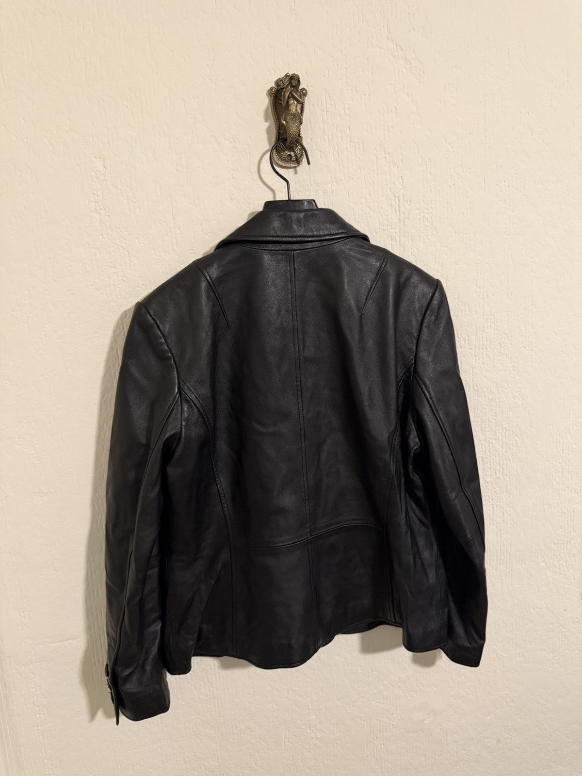 Genuine Leather Vintage genuine leather two button blazer jacket Size US M / EU 48-50 / 2 - 5 Thumbnail