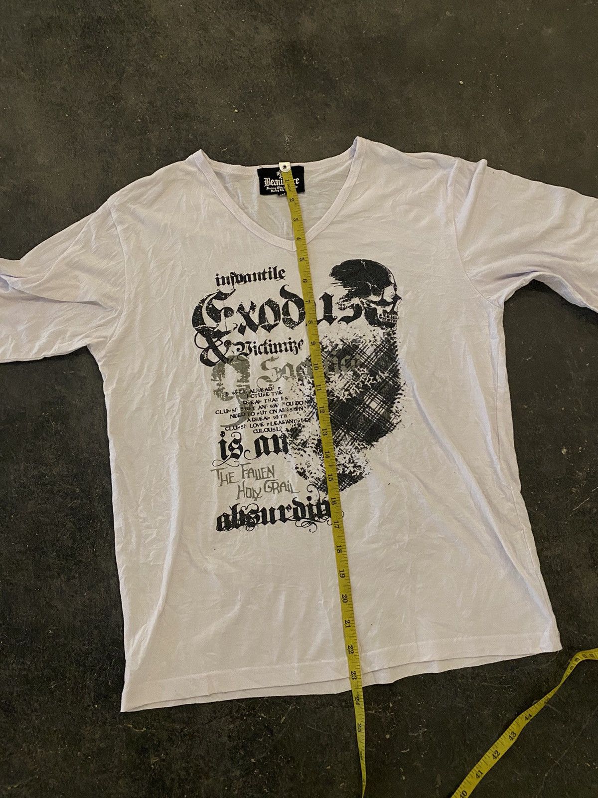 Hysteric Glamour Y2k Beaumere skull ifsixwasnine LongSleeve Size US M / EU 48-50 / 2 - 6 Thumbnail