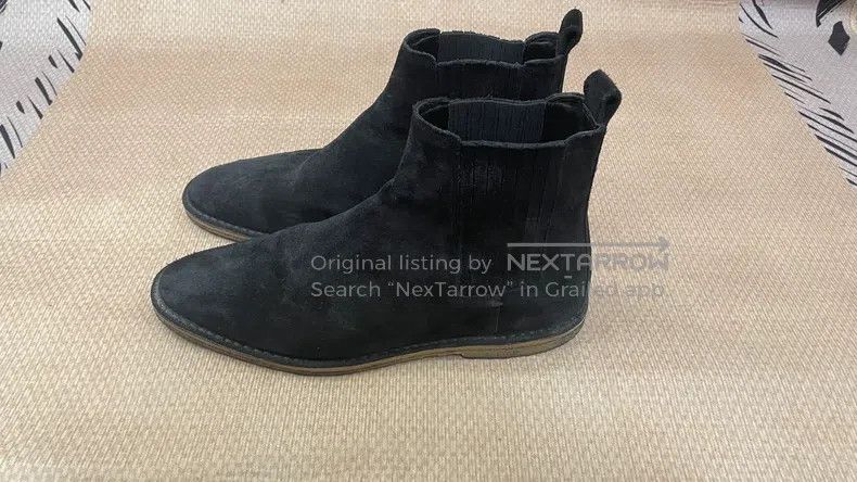 Saint Laurent Paris Saint Laurent Paris Men's black casual suede shoes i Size US 8 / EU 41 - 2 Thumbnail