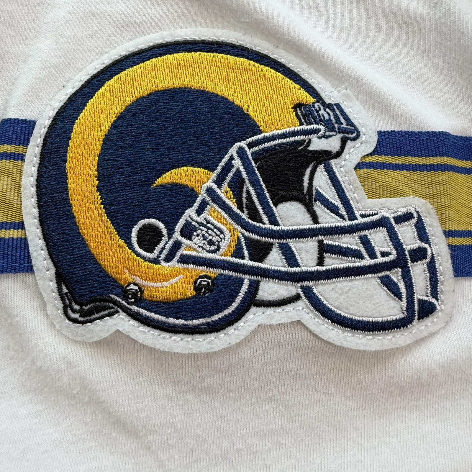 NFL Los Angeles Rams NFL Team Apparel Womens Helmet T Shirt XL Size XL / US 12-14 / IT 48-50 - 4 Thumbnail