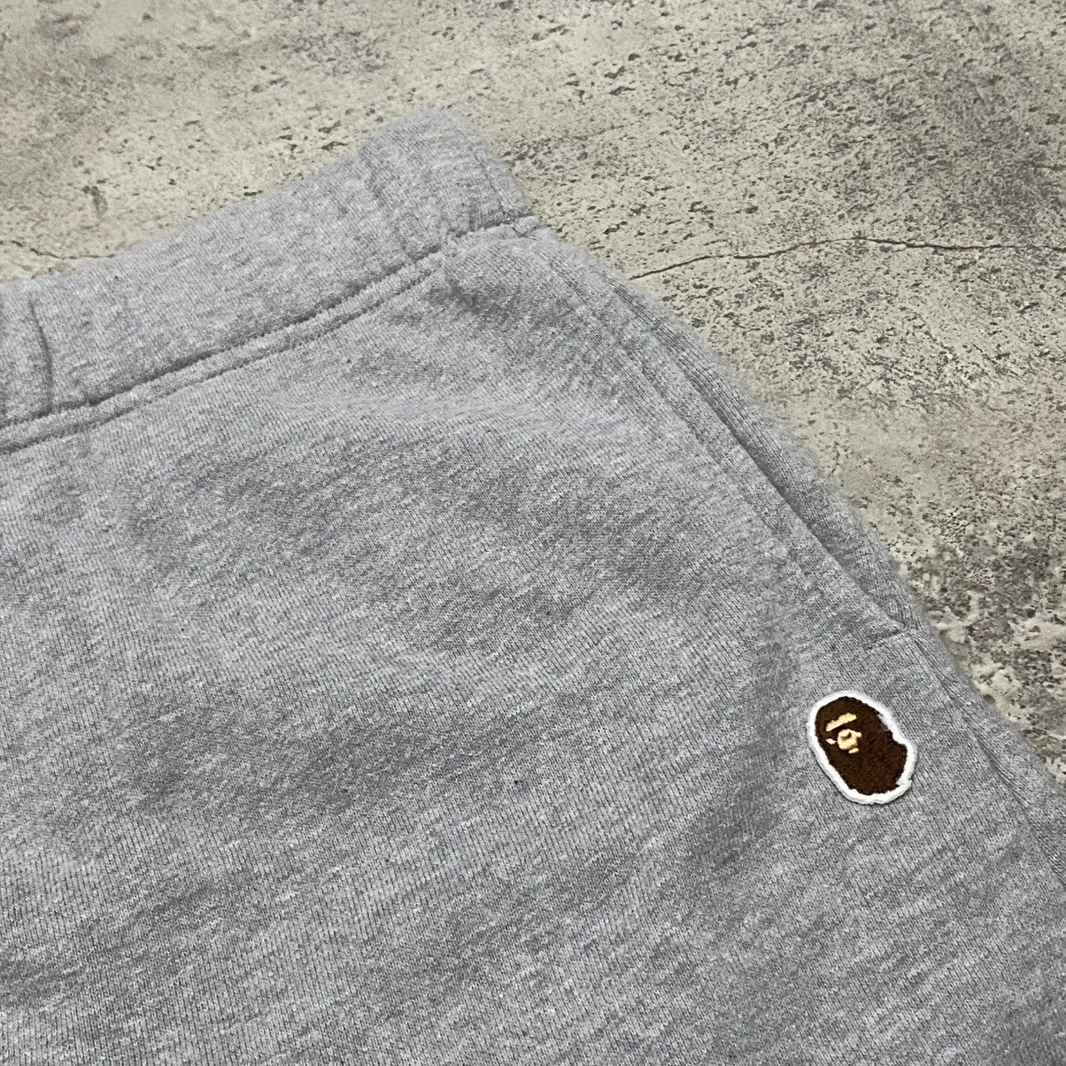 Bape Bape Spellout One Point Gray Joggers Size 27" / US 4 / IT 40 - 2 Thumbnail