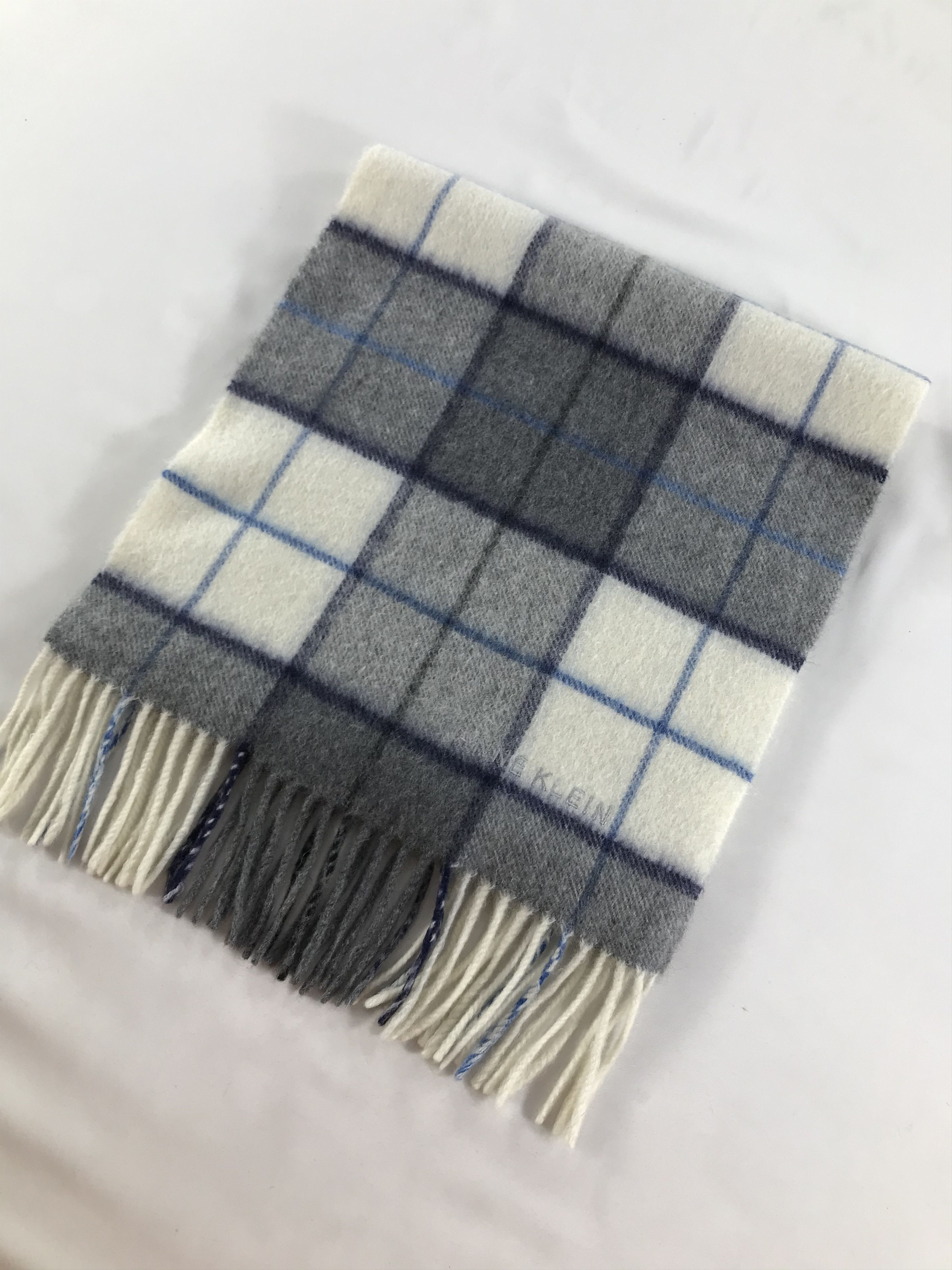 Japanese Brand Anne Klein Cashmere Scarf Muffler V159 Size ONE SIZE - 3 Thumbnail