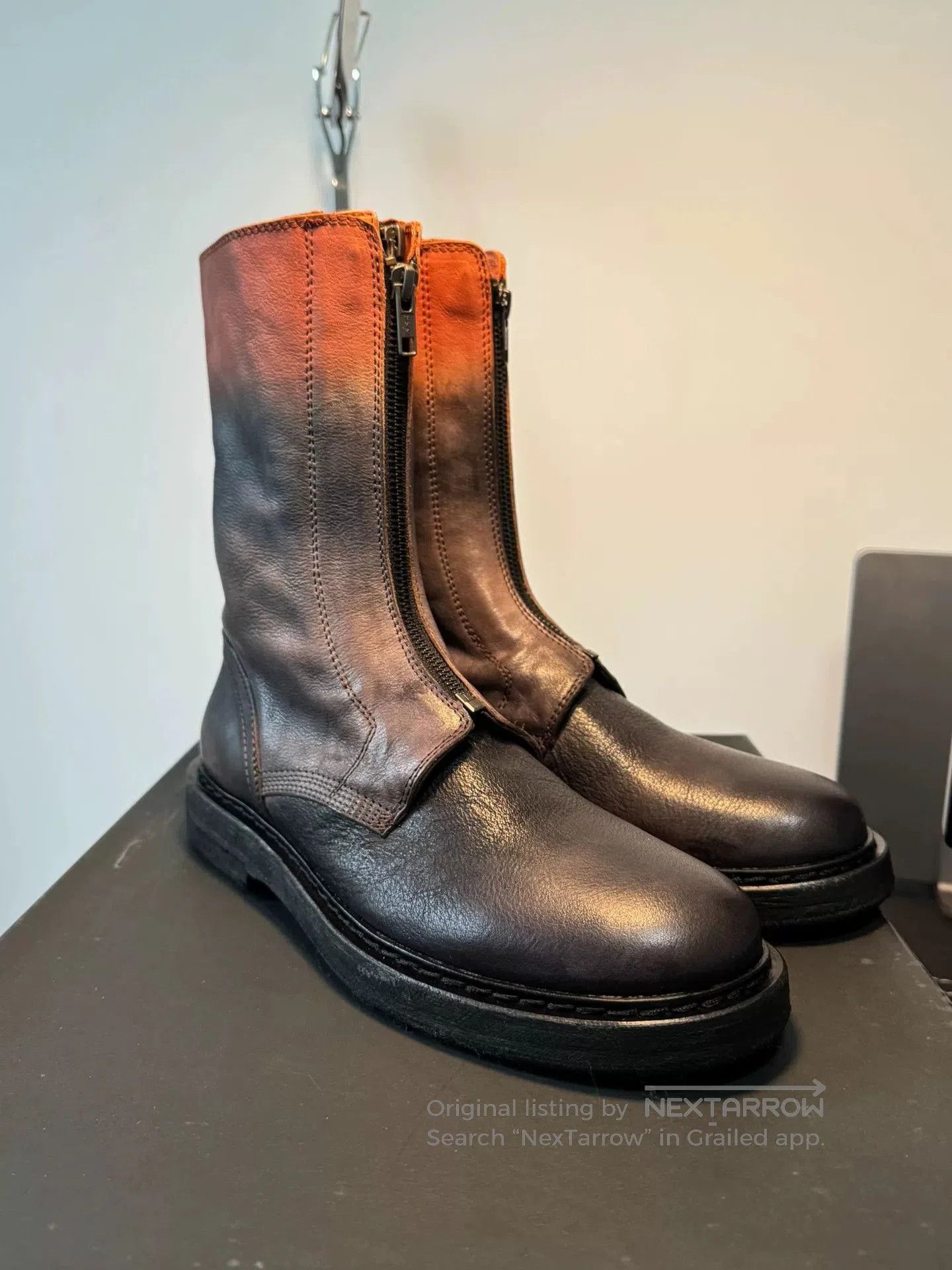 Ann Demeulemeester Ann Demeulemeester Combat Boots. Size US 7 / EU 40 - 1 Thumbnail