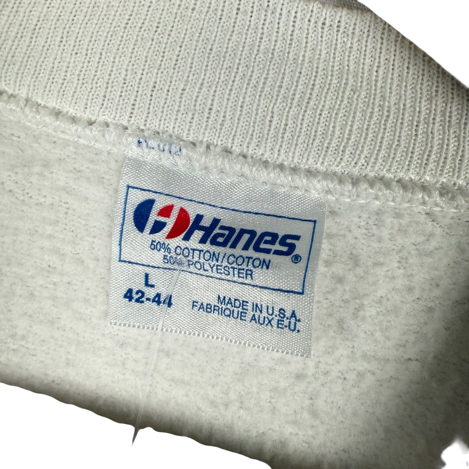 Hanes Vintage Life Is Uncertain Eat Dessert First Crewneck Large Size US L / EU 52-54 / 3 - 7 Thumbnail