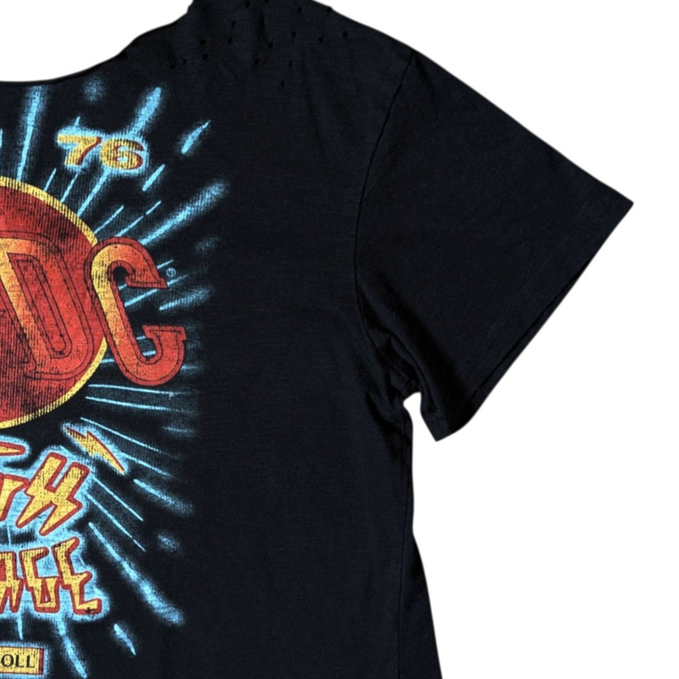 Other AC DC ACDC Distressed Graphic Print T-Shirt Shirt L XL Size L / US 10 / IT 46 - 3 Thumbnail