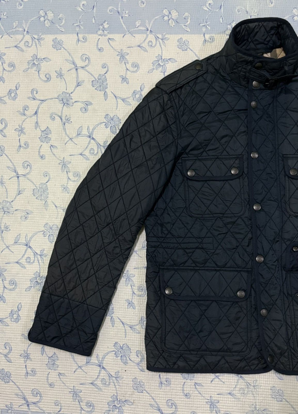 Burberry Burberry Brit Quilted Sun Faded Jacket Size US L / EU 52-54 / 3 - 2 Thumbnail