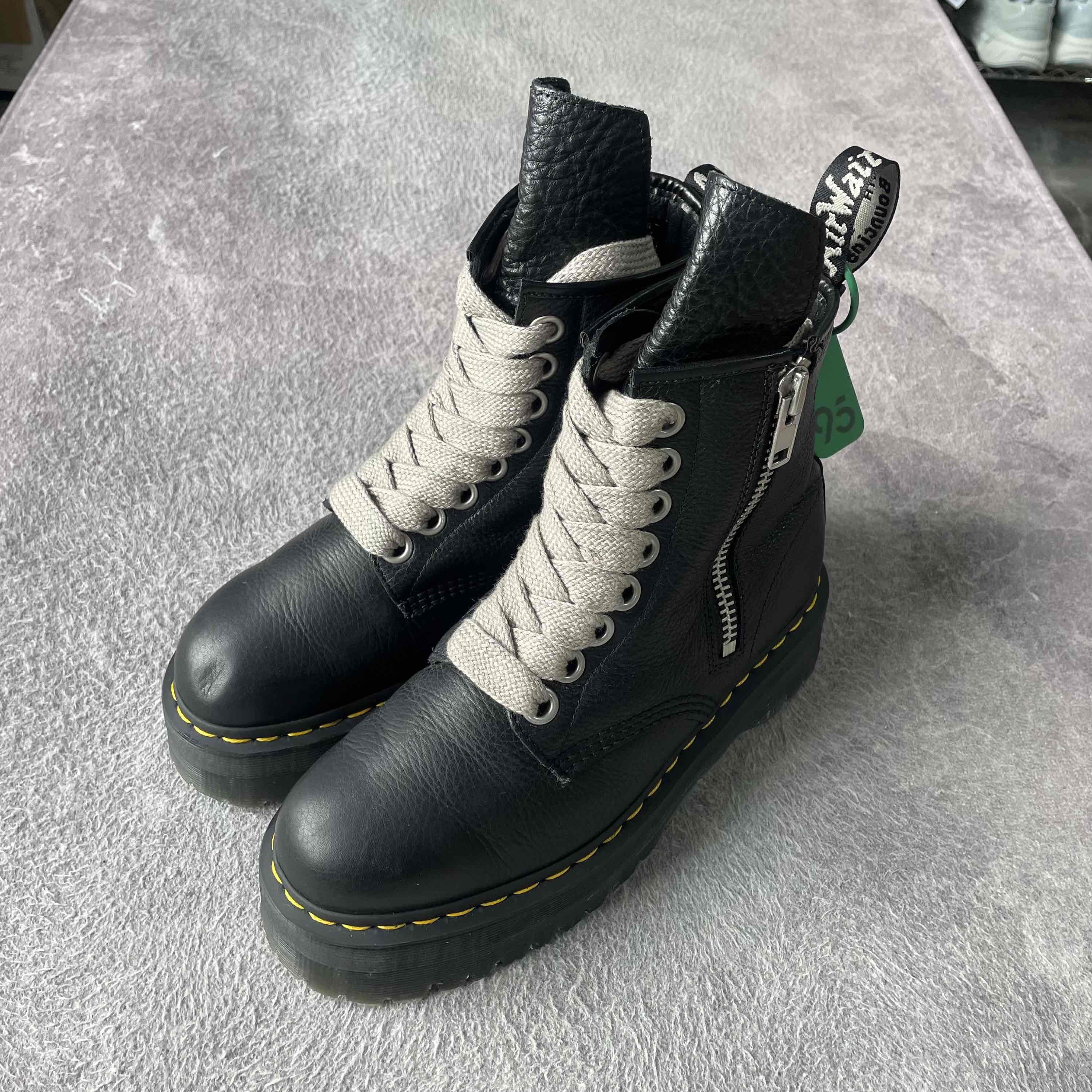 Dr. Martens Rick Owens x Dr. Martens 1460 Quad Boots US 10 Size US 10 / EU 43 - 1 Thumbnail