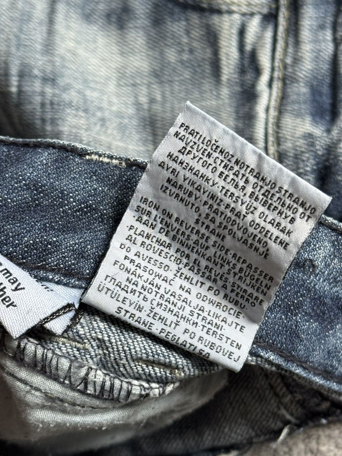 Japanese Brand Y2K avantgarde denim mini skirt hysteric glamour japanese Size 26" / US 2 / IT 38 - 12 Thumbnail