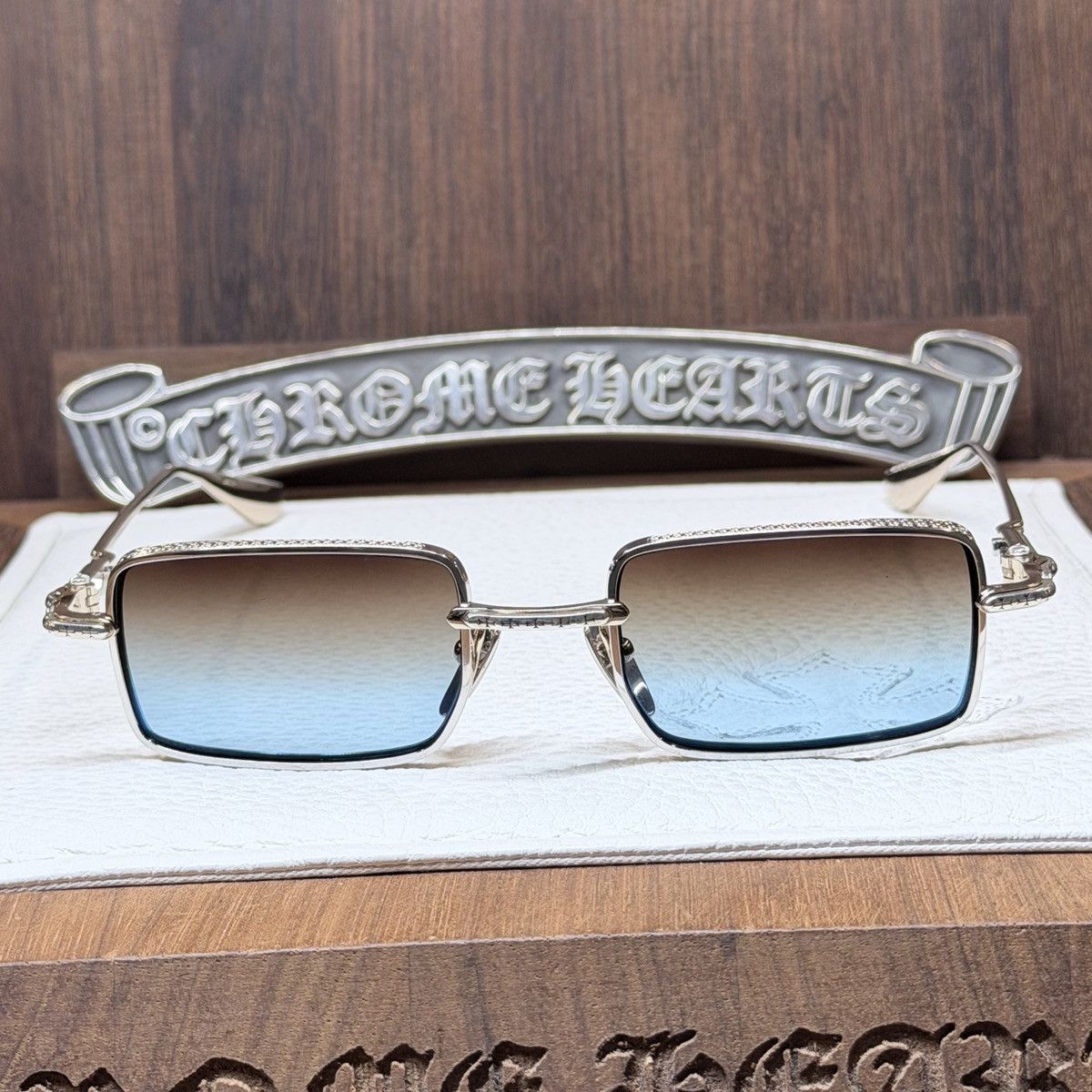 Chrome Hearts Chrome Hearts Buckle Rider 1/1 Sunglasses Size ONE SIZE - 5 Thumbnail