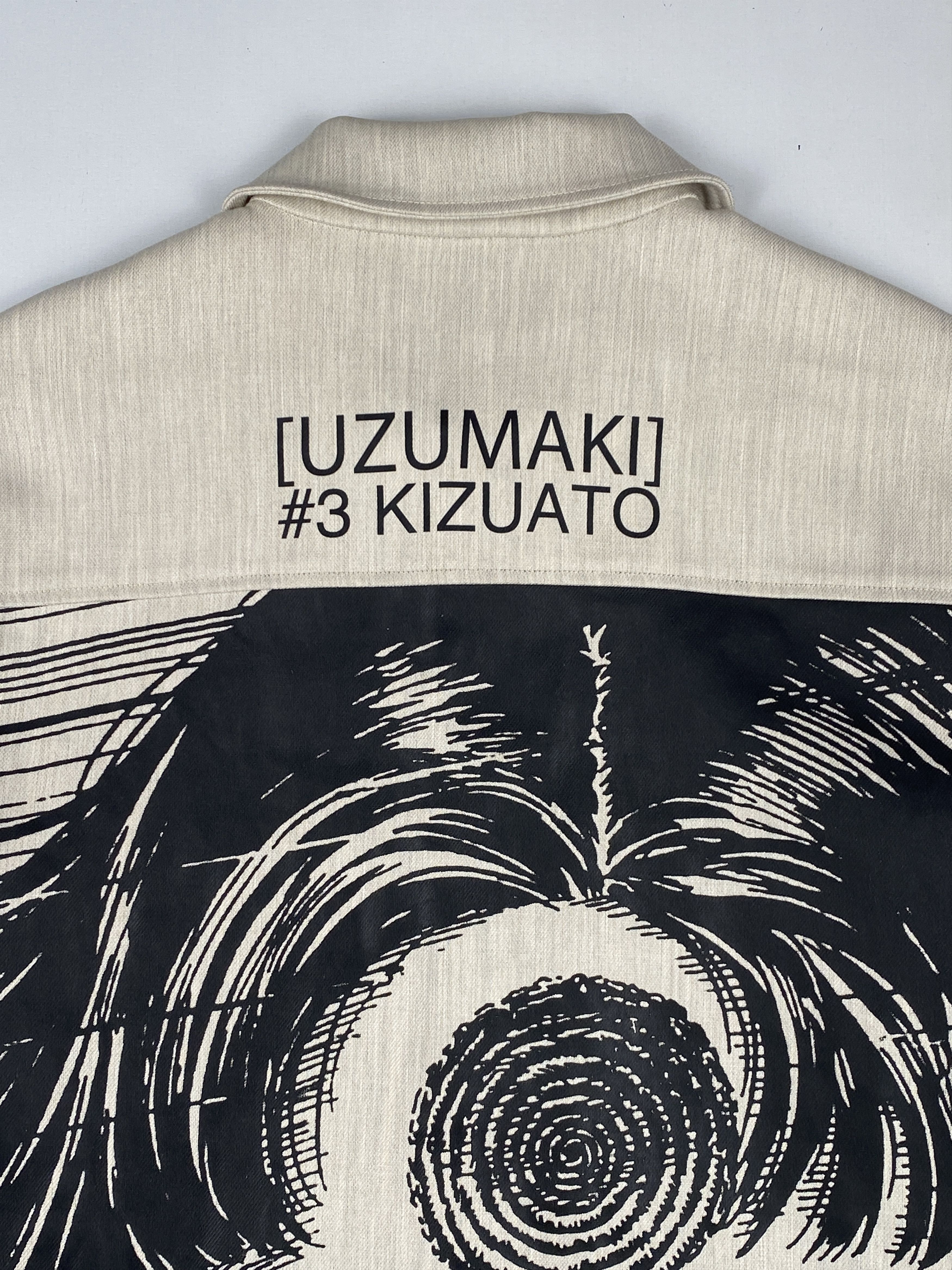 Japanese Brand Initial x Junji Ito [Uzumaki] Multiple Pockets Shirt Jacket Size US M / EU 48-50 / 2 - 8 Thumbnail