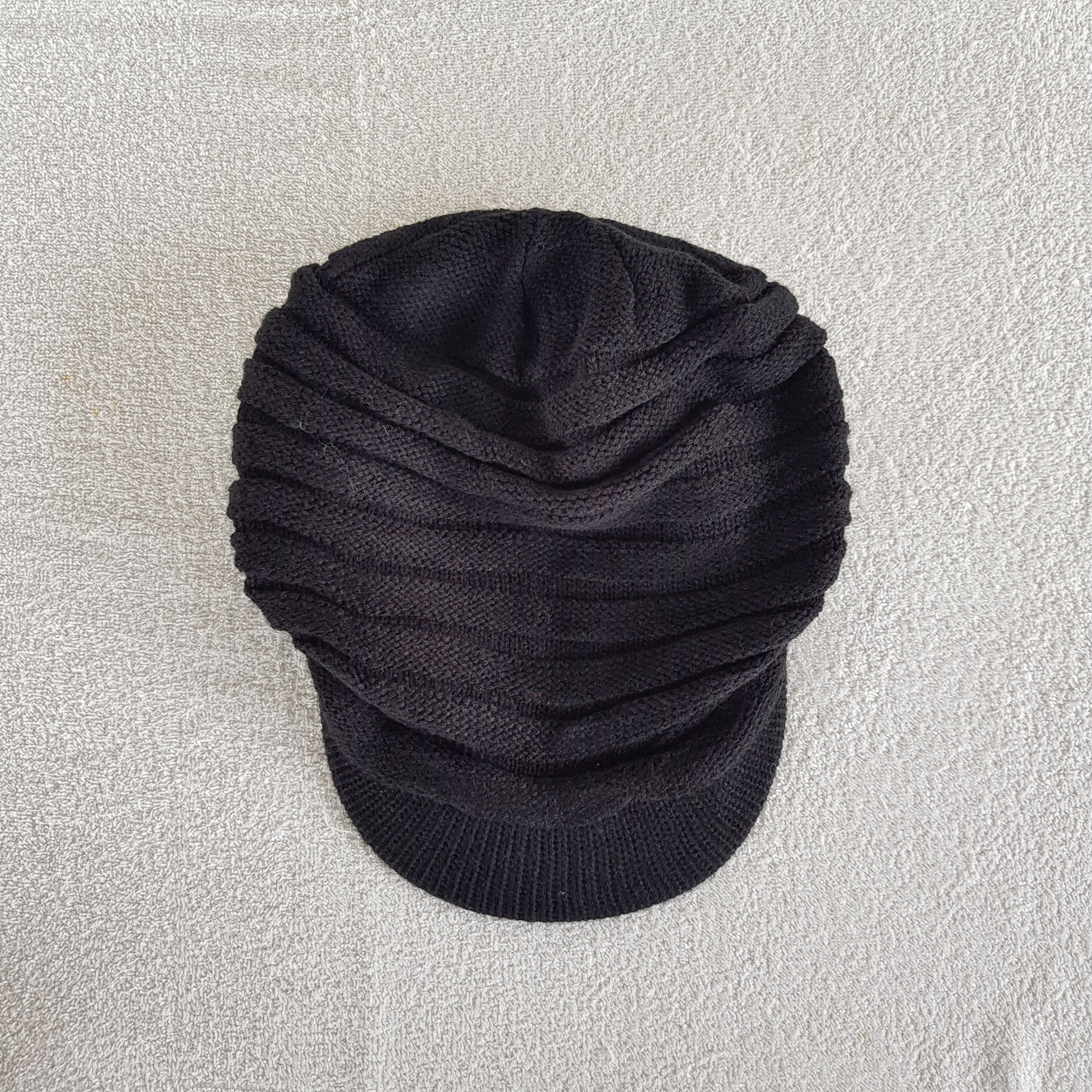 Japanese Brand Vintage Unknown Japanese Brand Y2K Knit Beanie Snow Caps Hat Size ONE SIZE - 5 Thumbnail