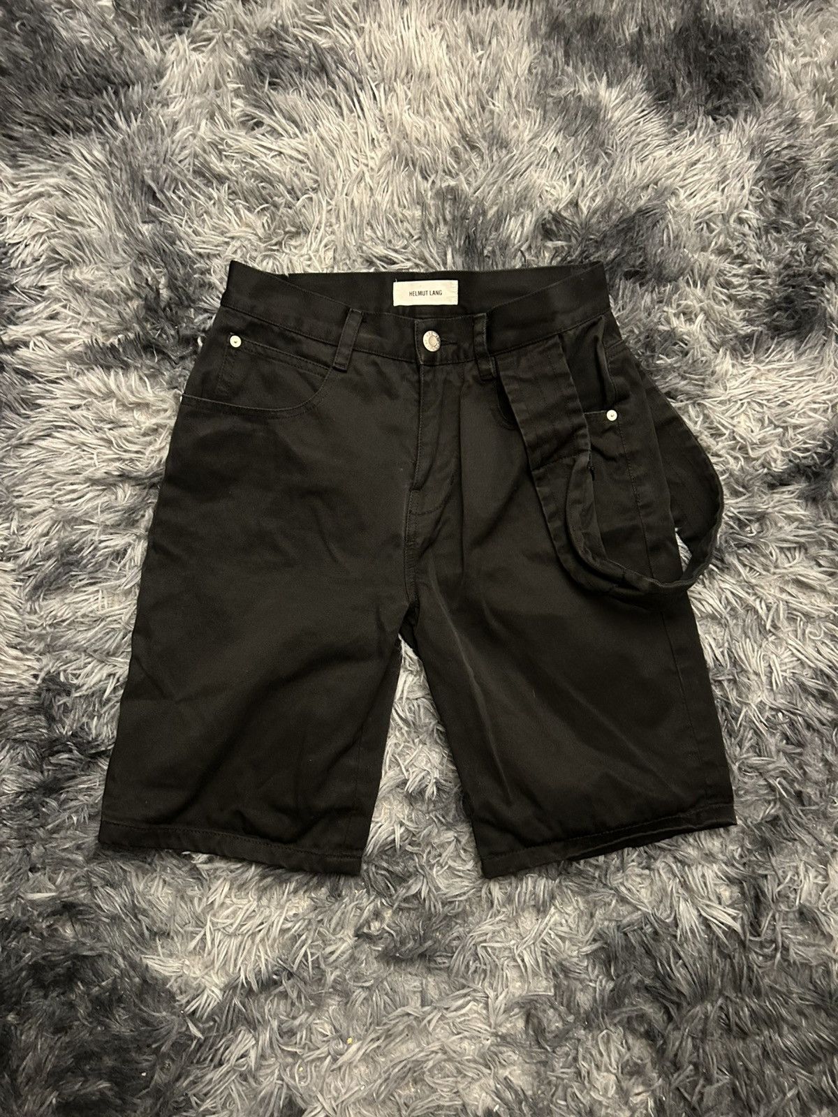 Helmut Lang Helmut Lang Bondage Strap Shorts Size US 27 - 1 Thumbnail