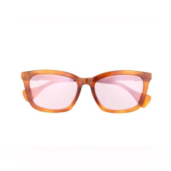 Gucci Gucci Women's Sunglasses in Orange and Pink Size ONE SIZE - 1 Thumbnail
