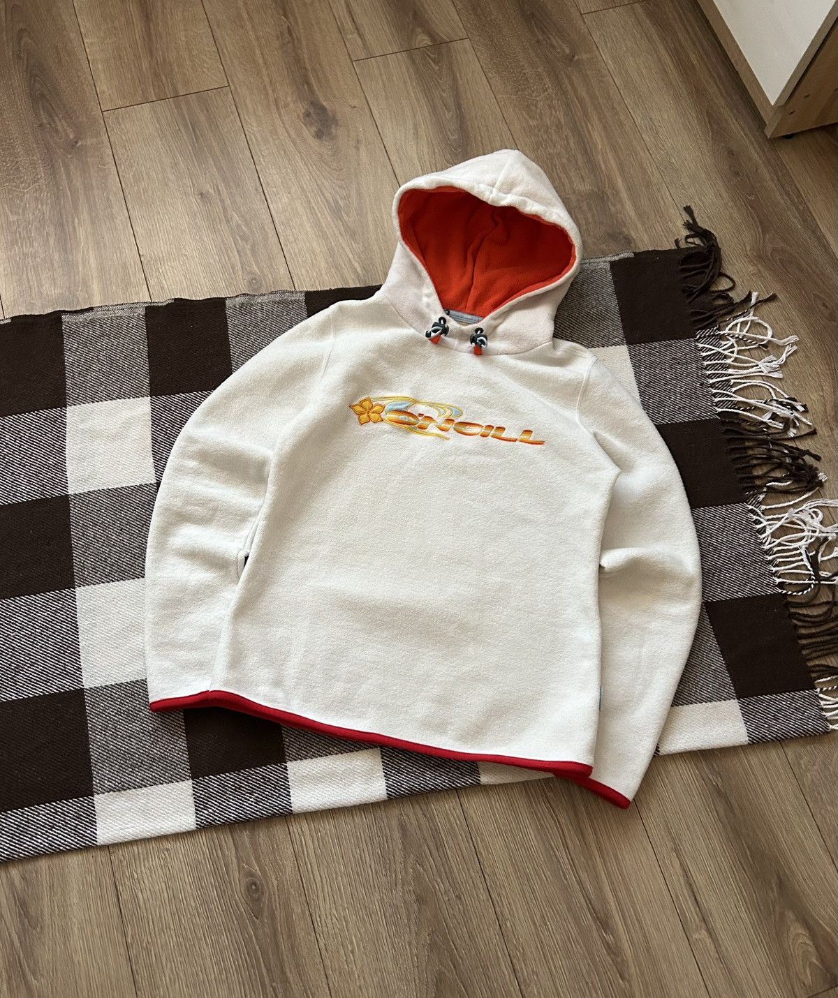 O'Neill × Vintage Vintage Oneill big logo y2k fleece hoodies wonens Size M / US 6-8 / IT 42-44 - 1 Thumbnail