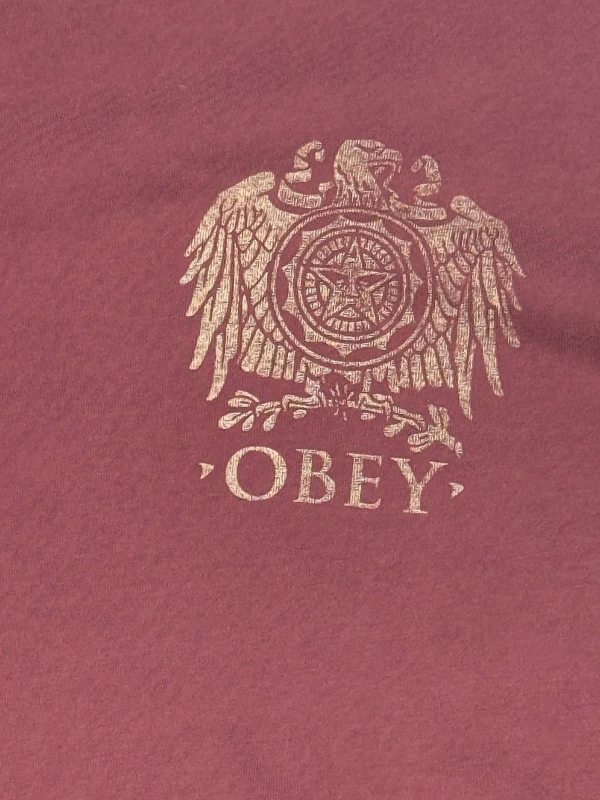 Obey Obey Eagle Crest Black Graphic Tee Size:S, Streetwear #8 Size US S / EU 44-46 / 1 - 9 Thumbnail