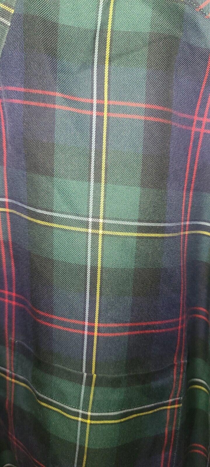 Brooks Brothers Brooks Brothers Men's Dress Shirt Size Medium Green Check Size 38R - 2 Thumbnail