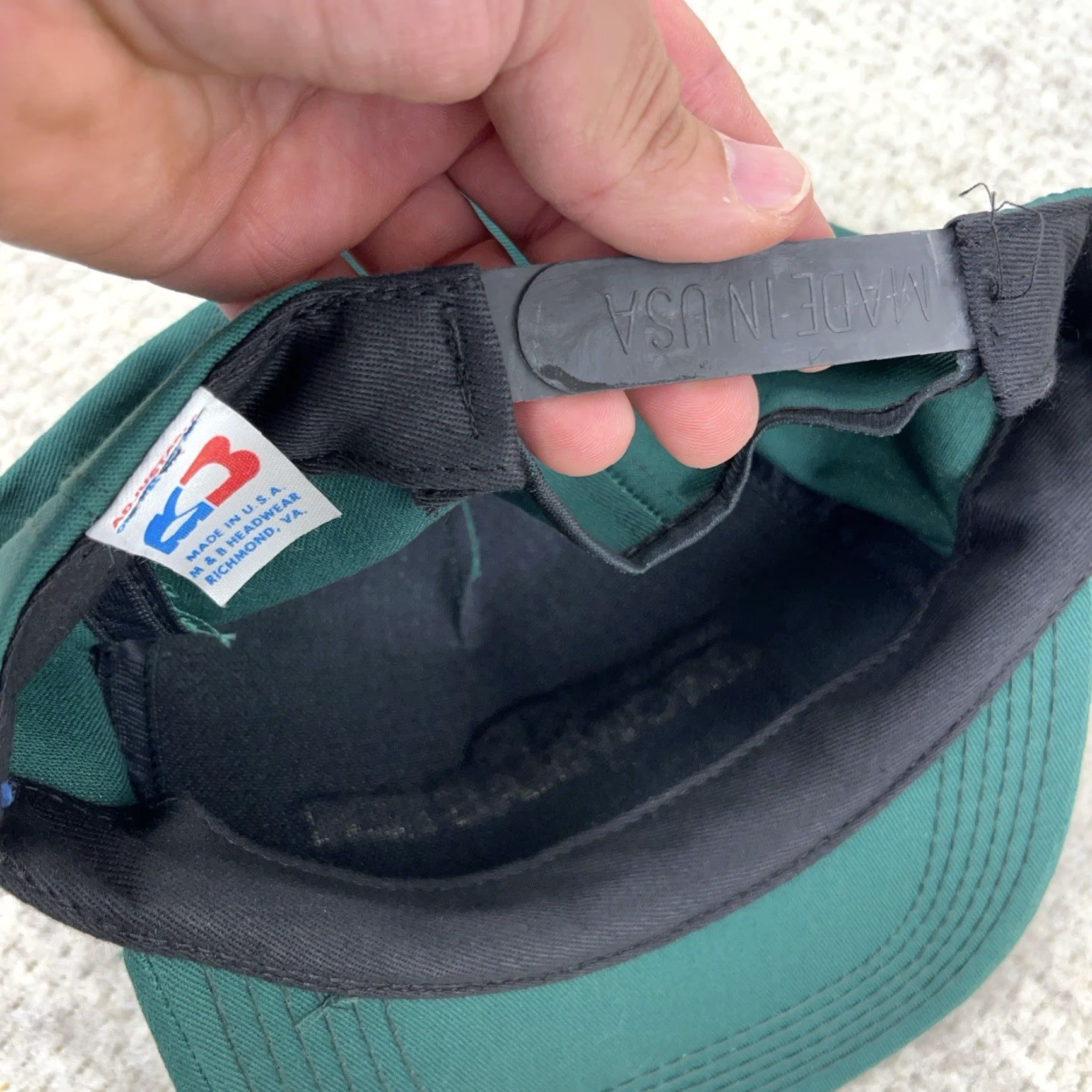 Vintage VINTAGE Southern States Trucker Hat Cap Snapback USA Grow Master Seed Farm 80s 90s Green Mens One Size Adjustable Twill Cotton Hoodie? Size ONE SIZE - 7 Thumbnail
