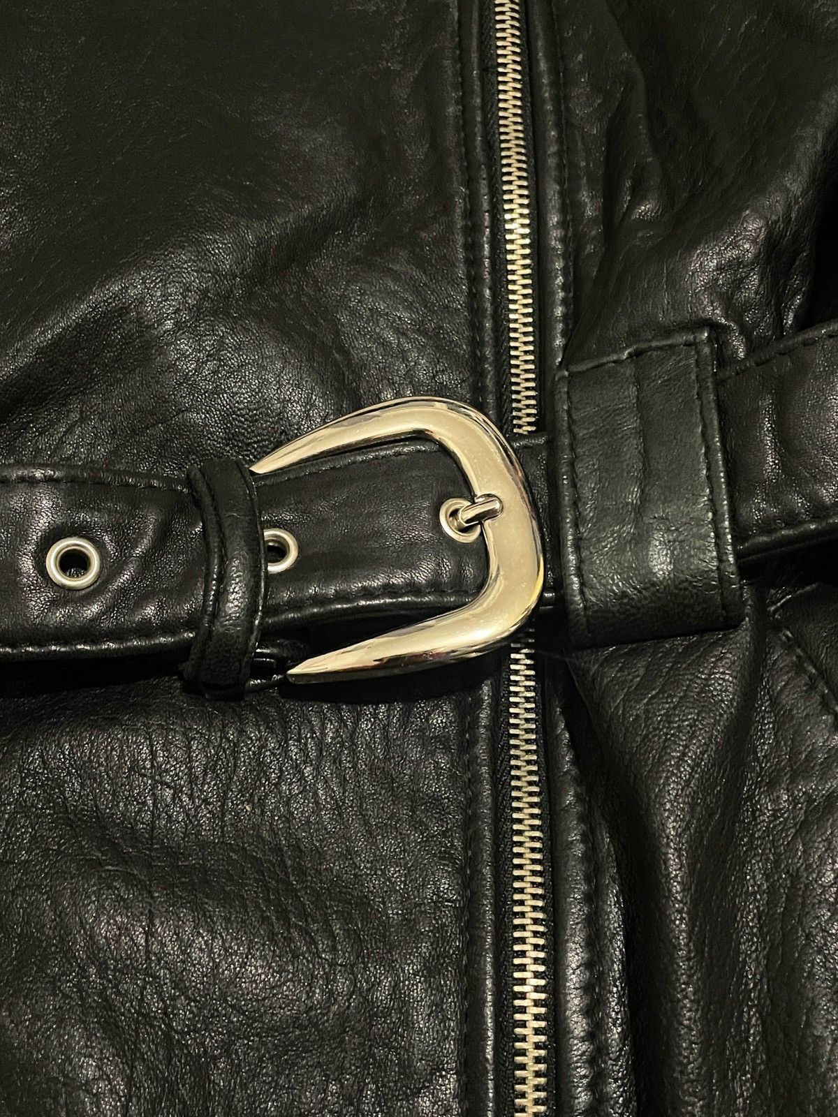 Vintage Vintage 1996 Dakota Leather Jacket 90s Waist Fit L Size L / US 10 / IT 46 - 20 Thumbnail