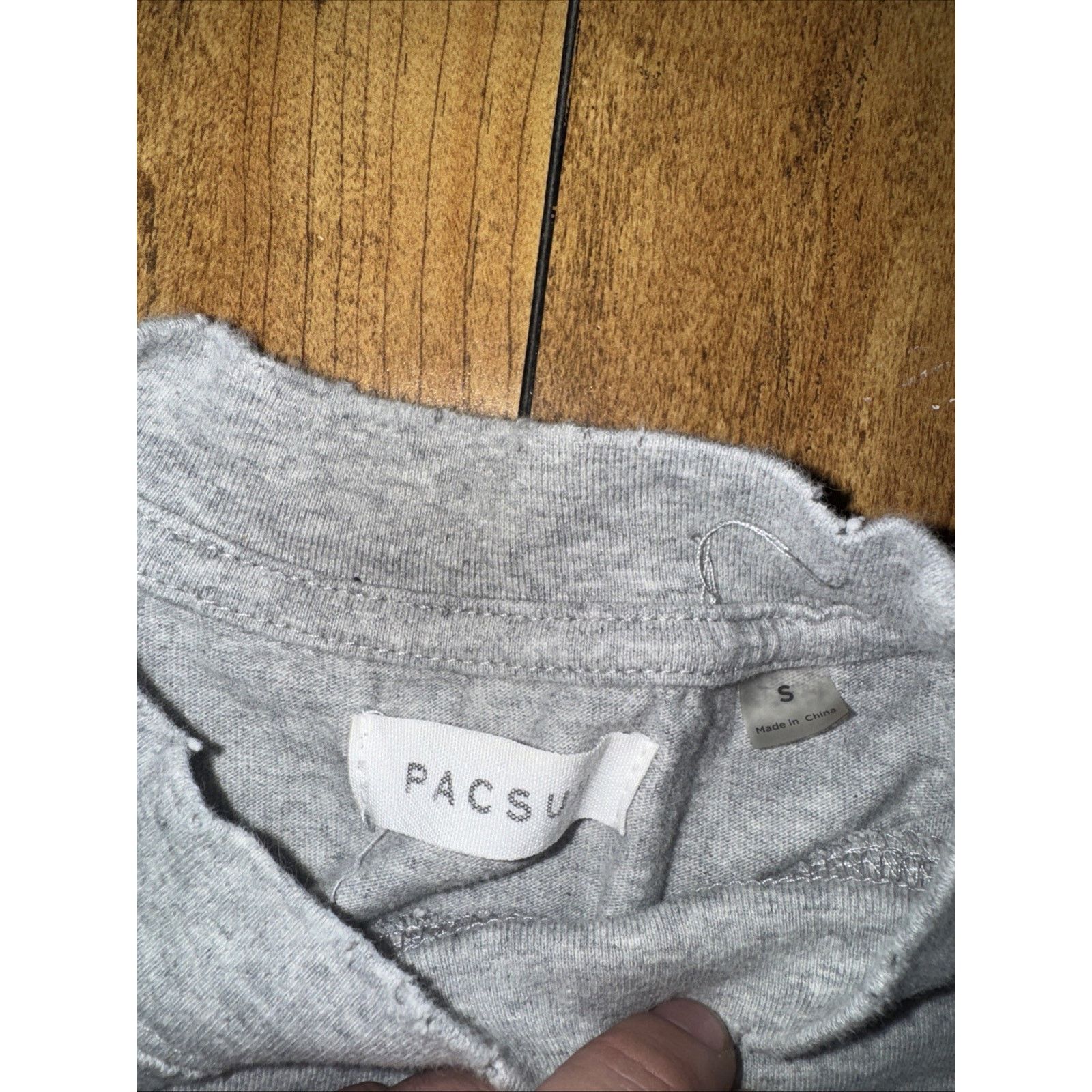 Pacsun PacSun Gray Long Sleeve Crewneck Tee Men’s Small 18x27 Size US S / EU 44-46 / 1 - 4 Thumbnail
