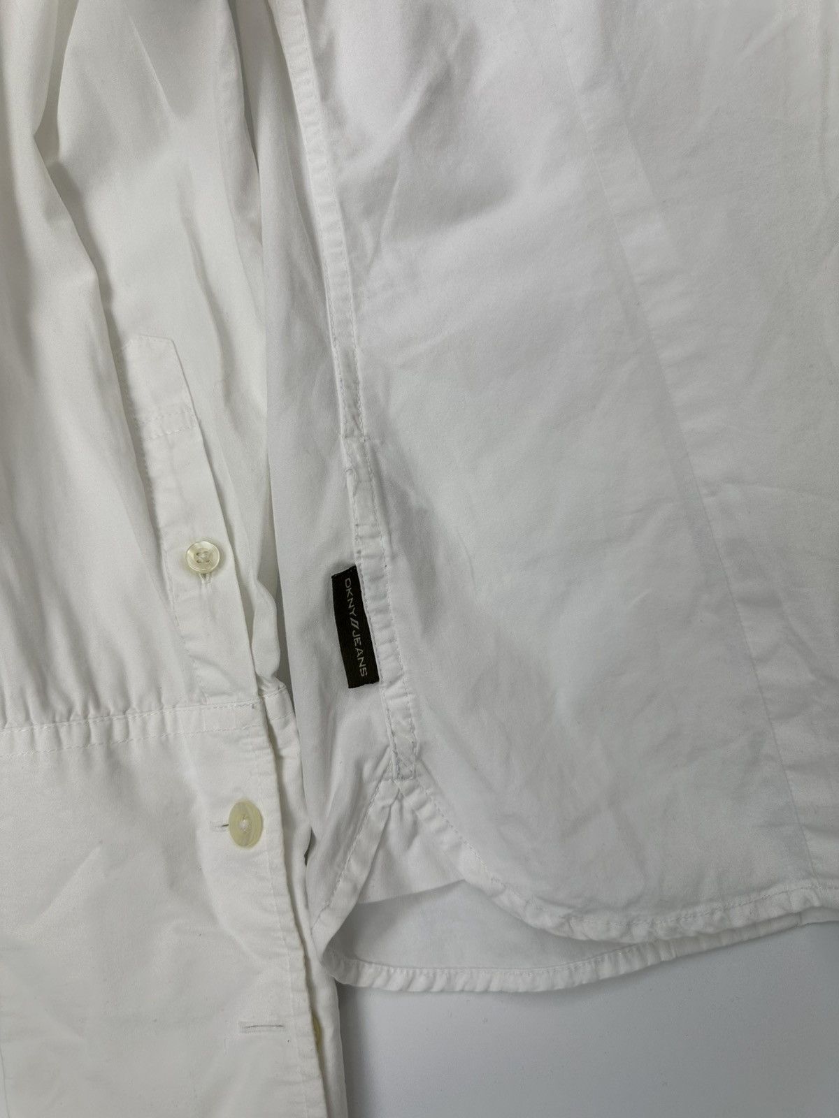 DKNY DKNY Dress Shirt White Size M / US 6-8 / IT 42-44 - 10 Thumbnail