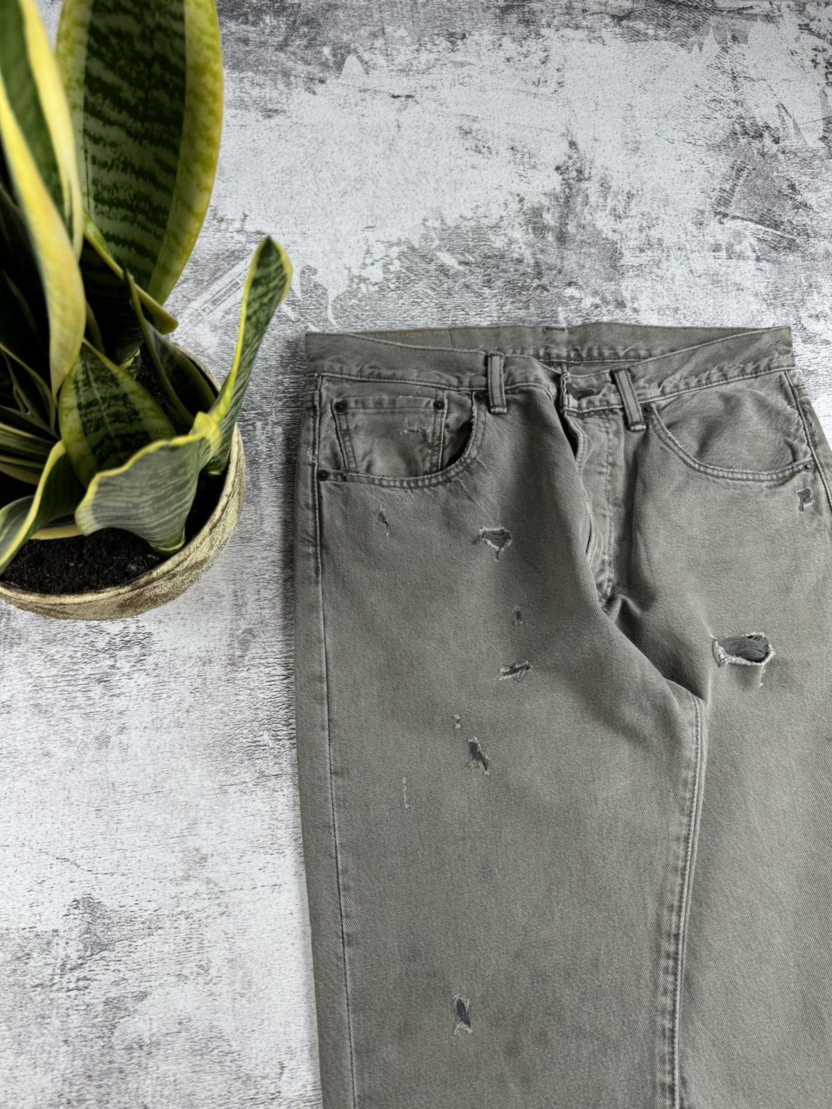 Levi's Vintage Levis 501 CT 31/34 Straight USA Jeans Pants Trousers Size US 31 - 10 Thumbnail
