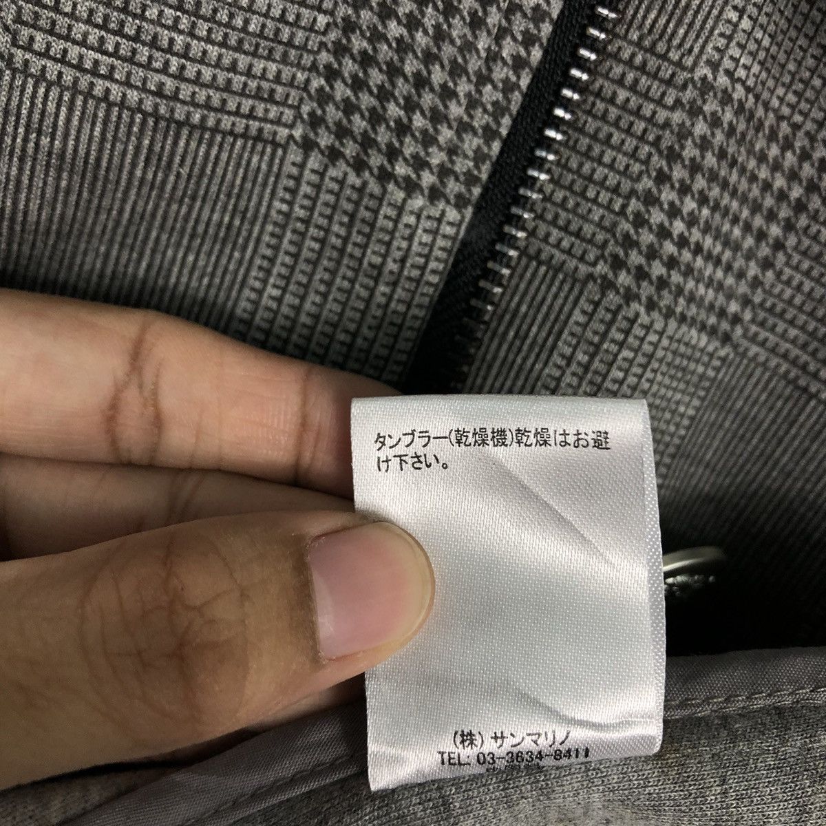 Japanese Brand 📌Cropped Biker Jacket Double Collar Pincponc Size US M / EU 48-50 / 2 - 21 Thumbnail